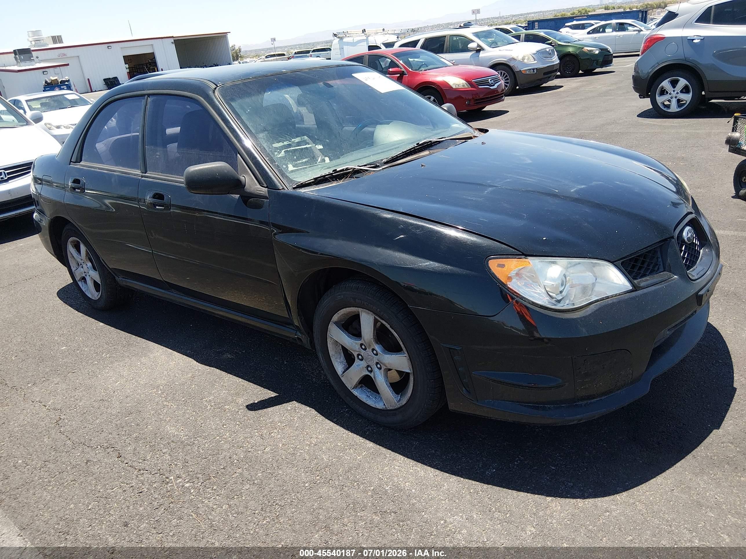 2007 Subaru Impreza i Special, VIN JF1GD61637H521031 — Normal wear