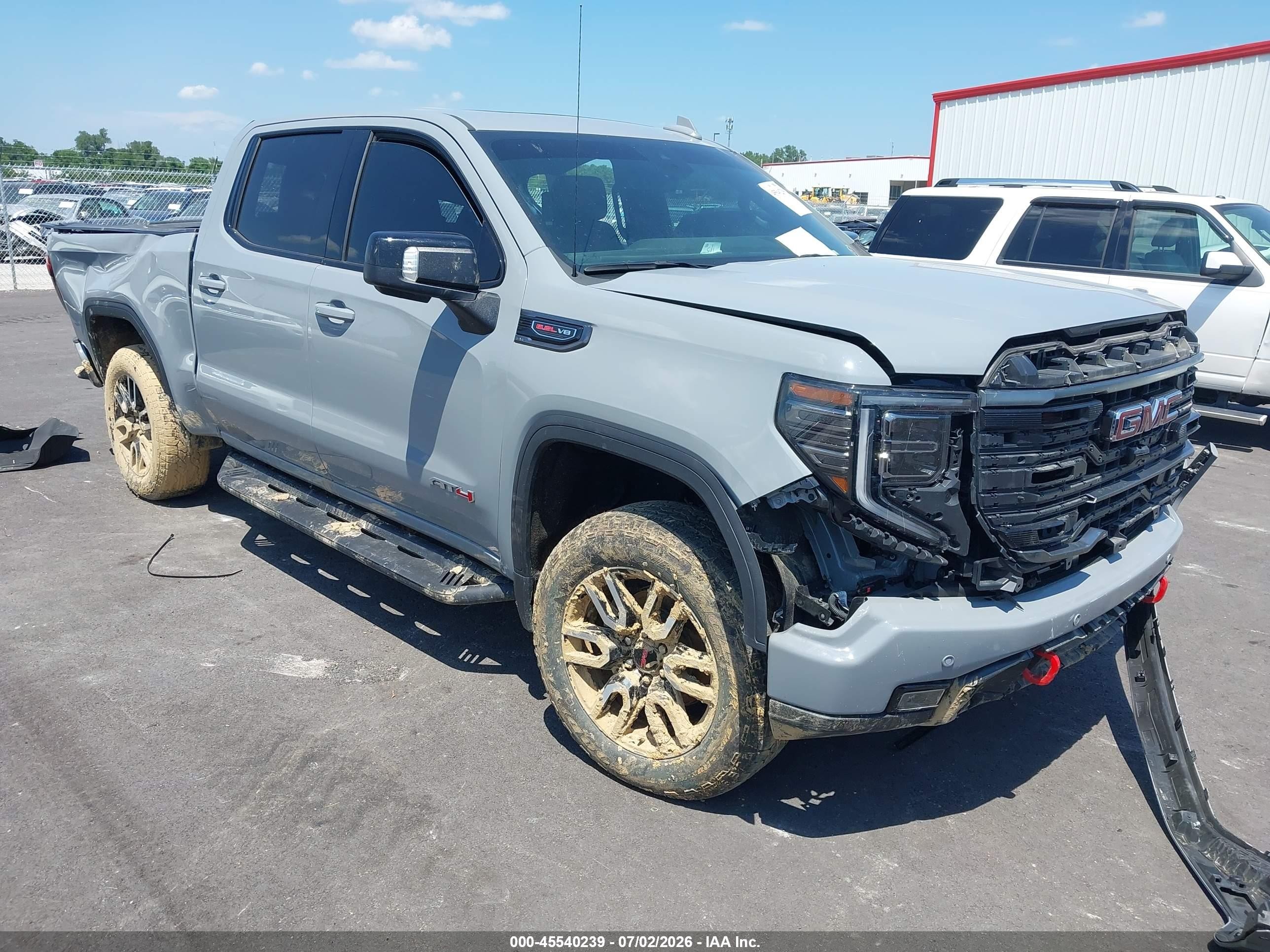 2024 GMC Sierra 1500 AT4, VIN 1GTUUEEL6RZ309549 — Крыша