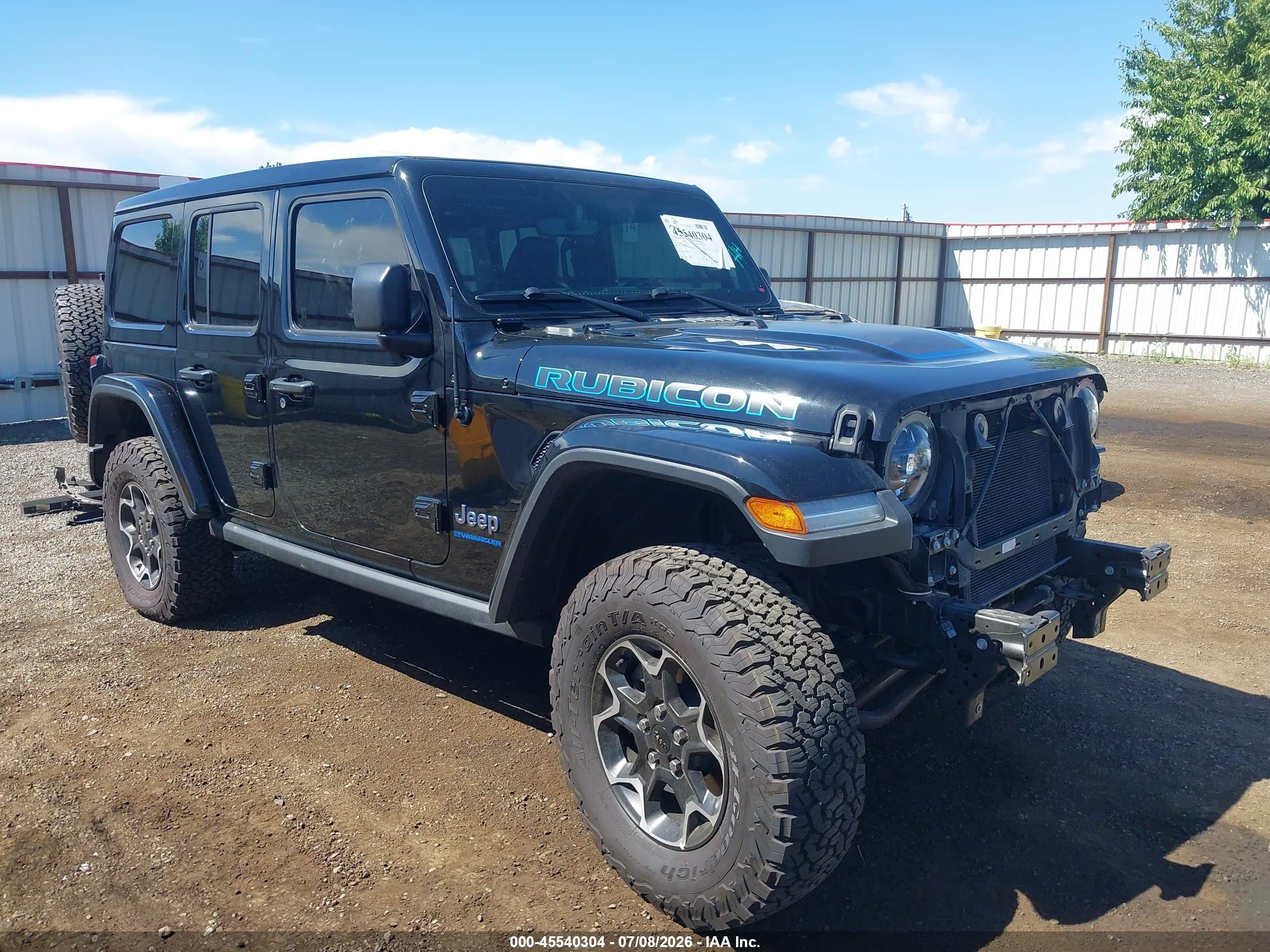2023 Jeep Wrangler Rubicon, VIN 1C4JJXR69PW517497 — Front end