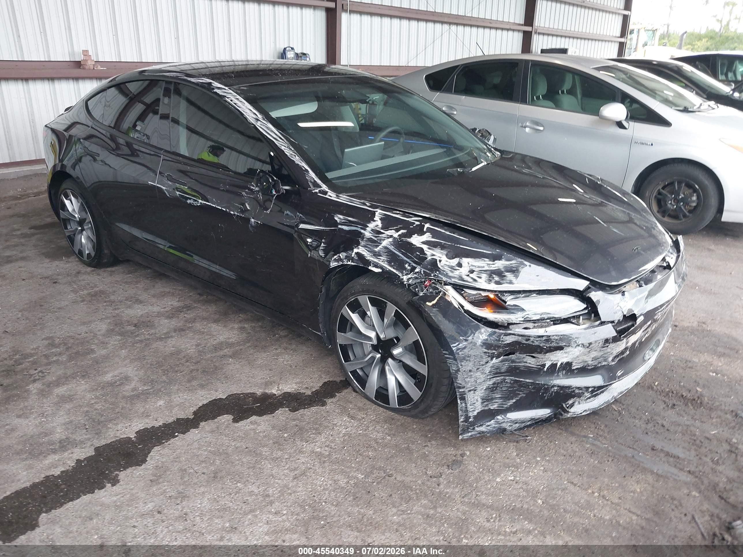 2026 Tesla Model 3 Premium, VIN 5YJ3E1EA0TF144286 — Side