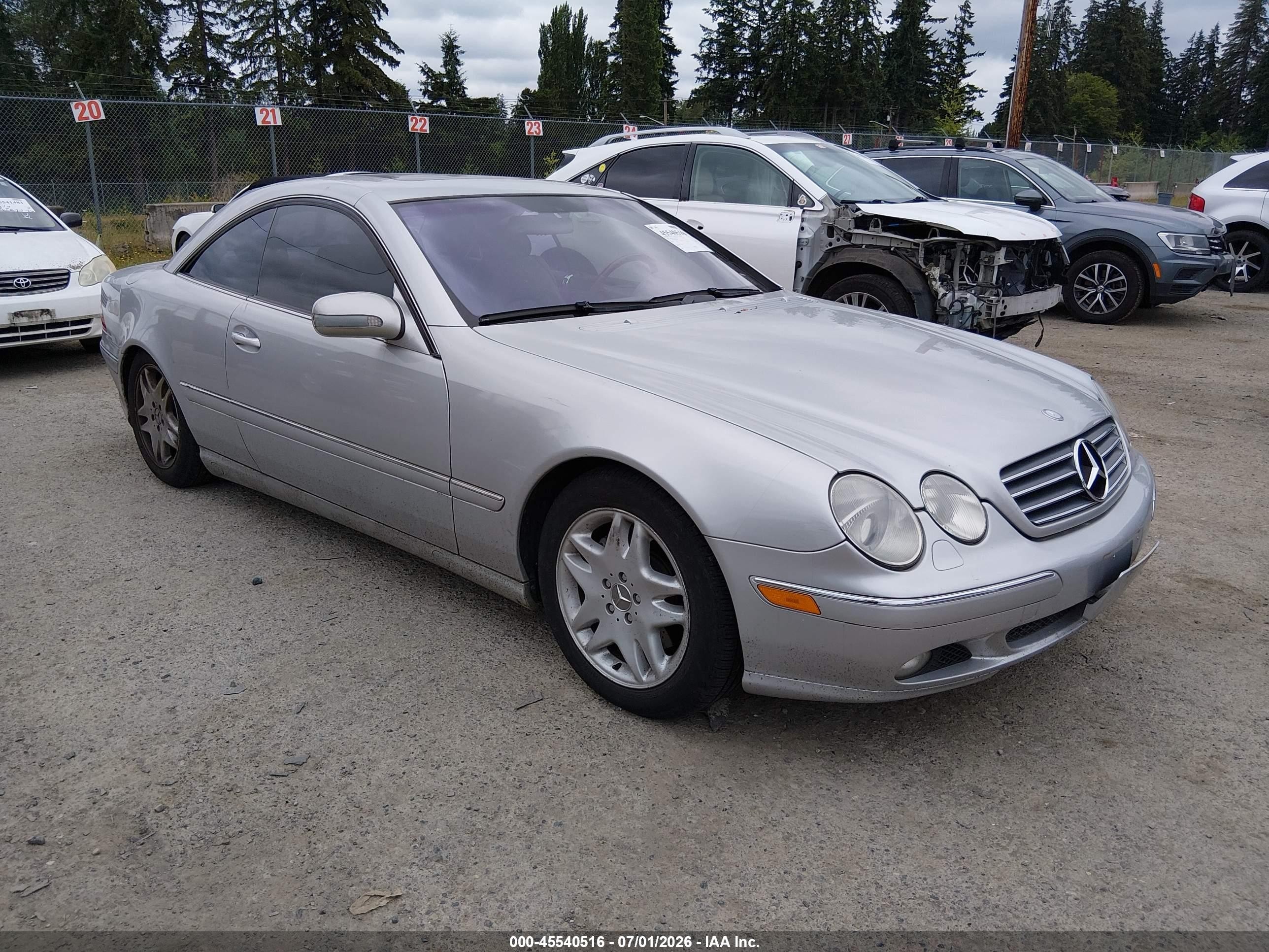 2002 Mercedes-Benz CL 500/600, VIN WDBPJ75J62A029388 — Normal wear