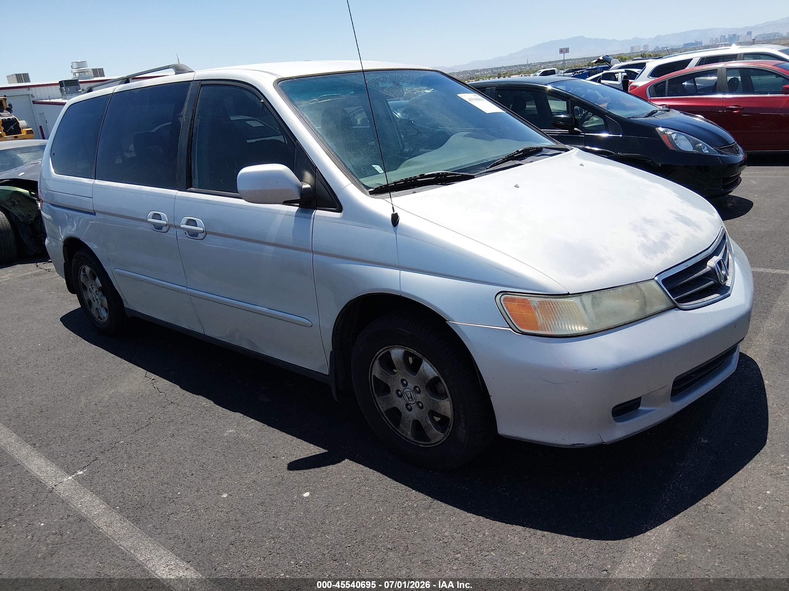 2004 Honda Odyssey EX-L, VIN 5FNRL18034B002180 — Normal wear