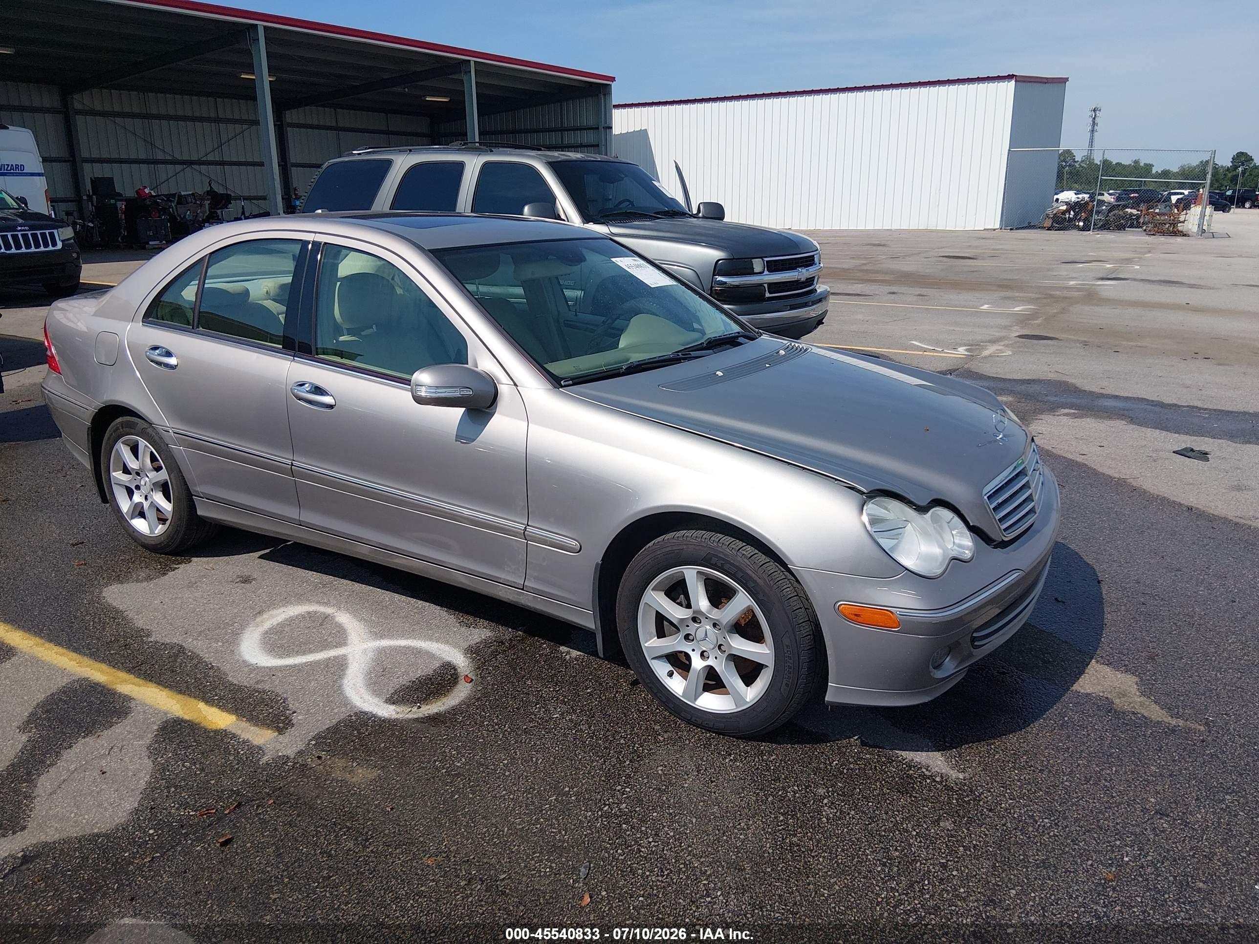 2007 Mercedes-Benz C 350 Sport, VIN WDBRF56H87F856538 — Обычный износ