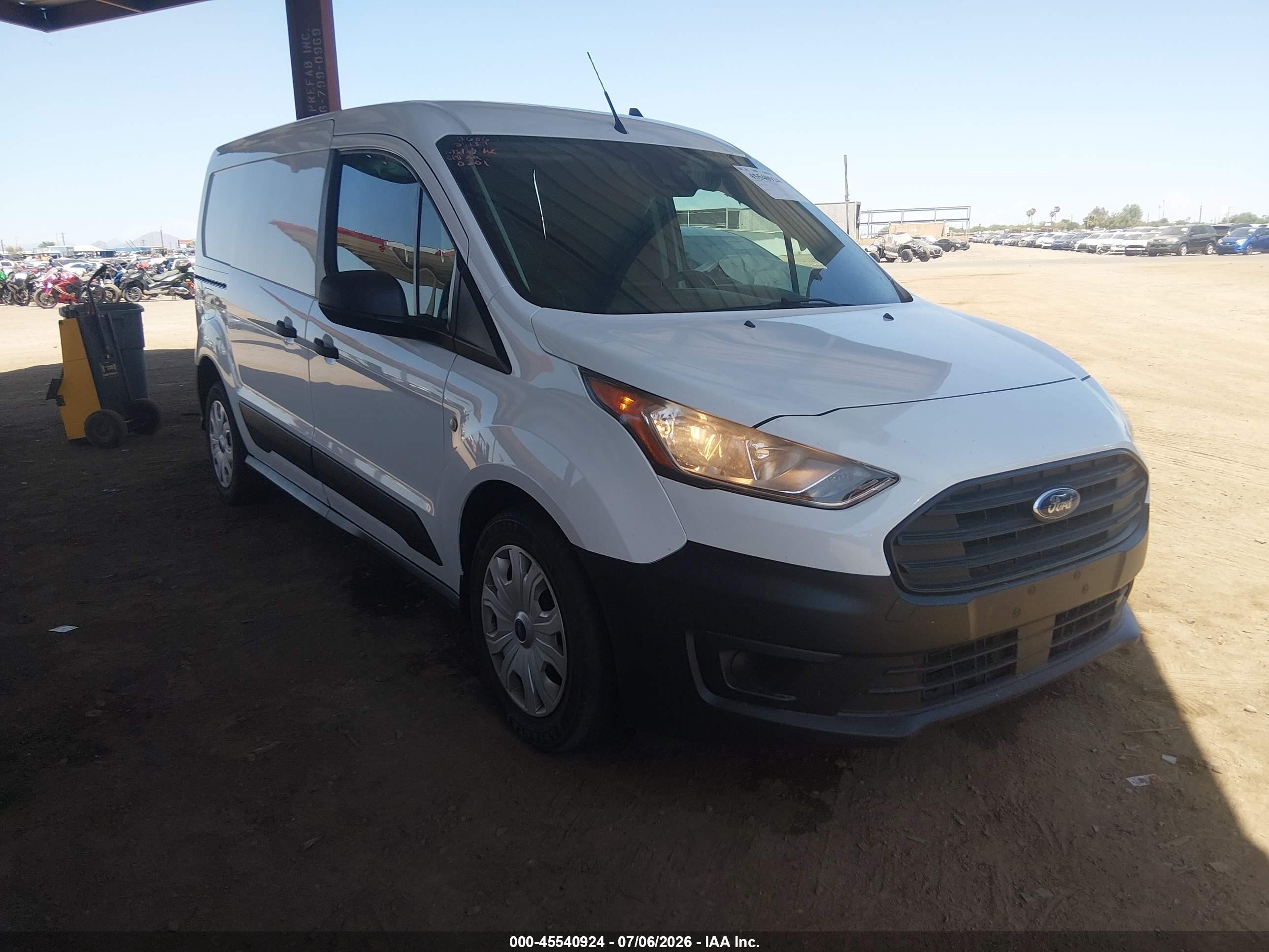 2019 Ford Transit Connect XL, VIN NM0LS7E28K1400201 — Rear end