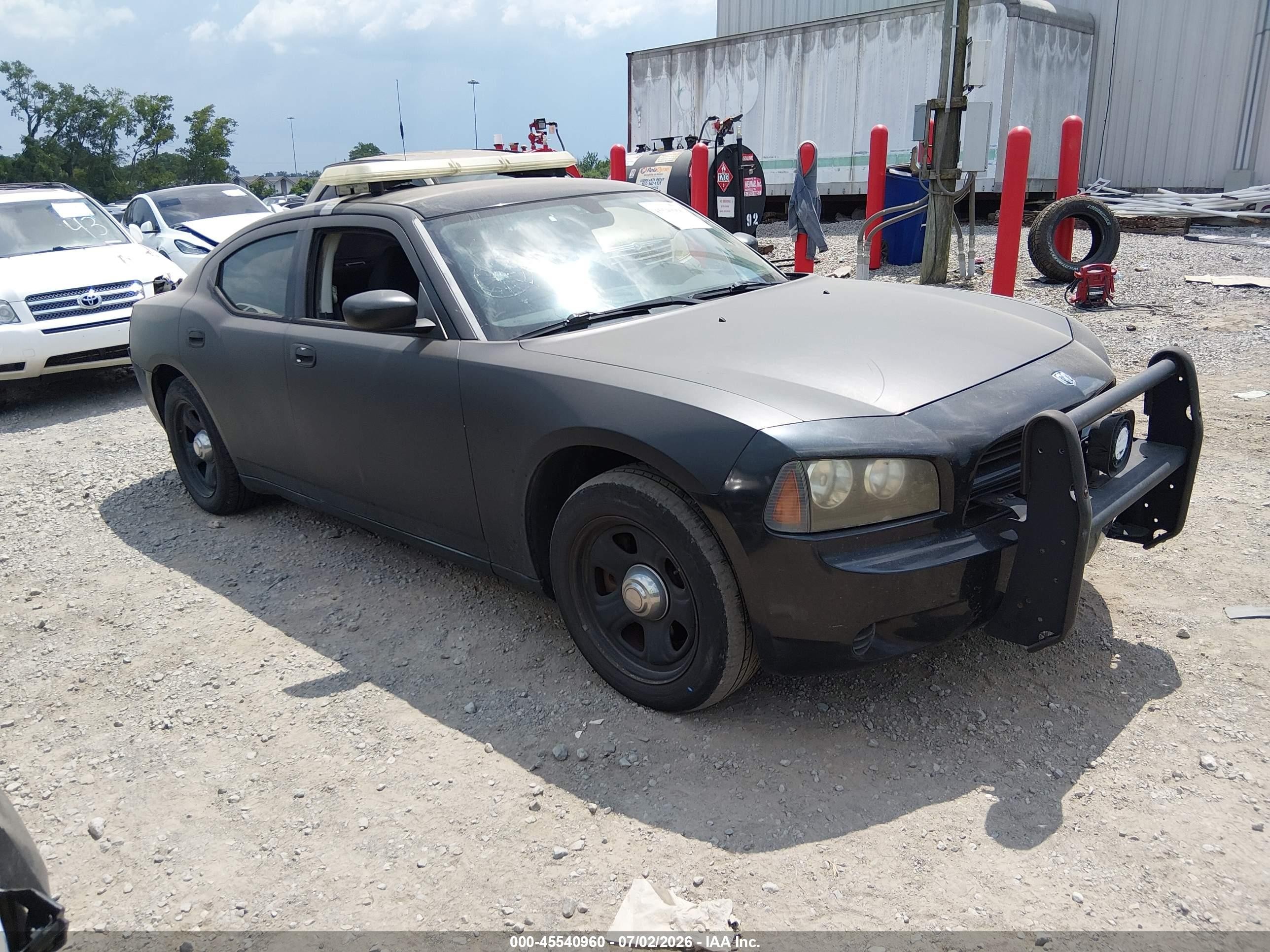 2008 Dodge Charger, VIN 2B3KA43G28H279742 — Rear end