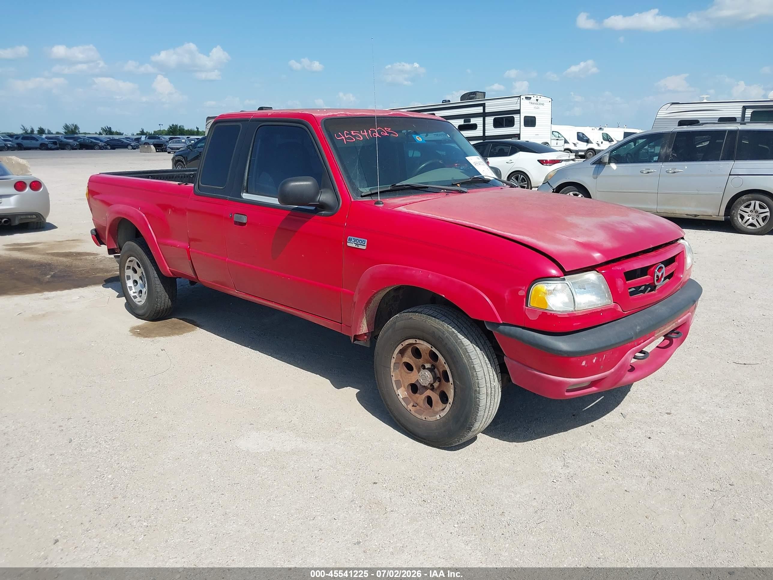 2001 Mazda B-Series DS, VIN 4F4YR16U61TM15842 — Обычный износ