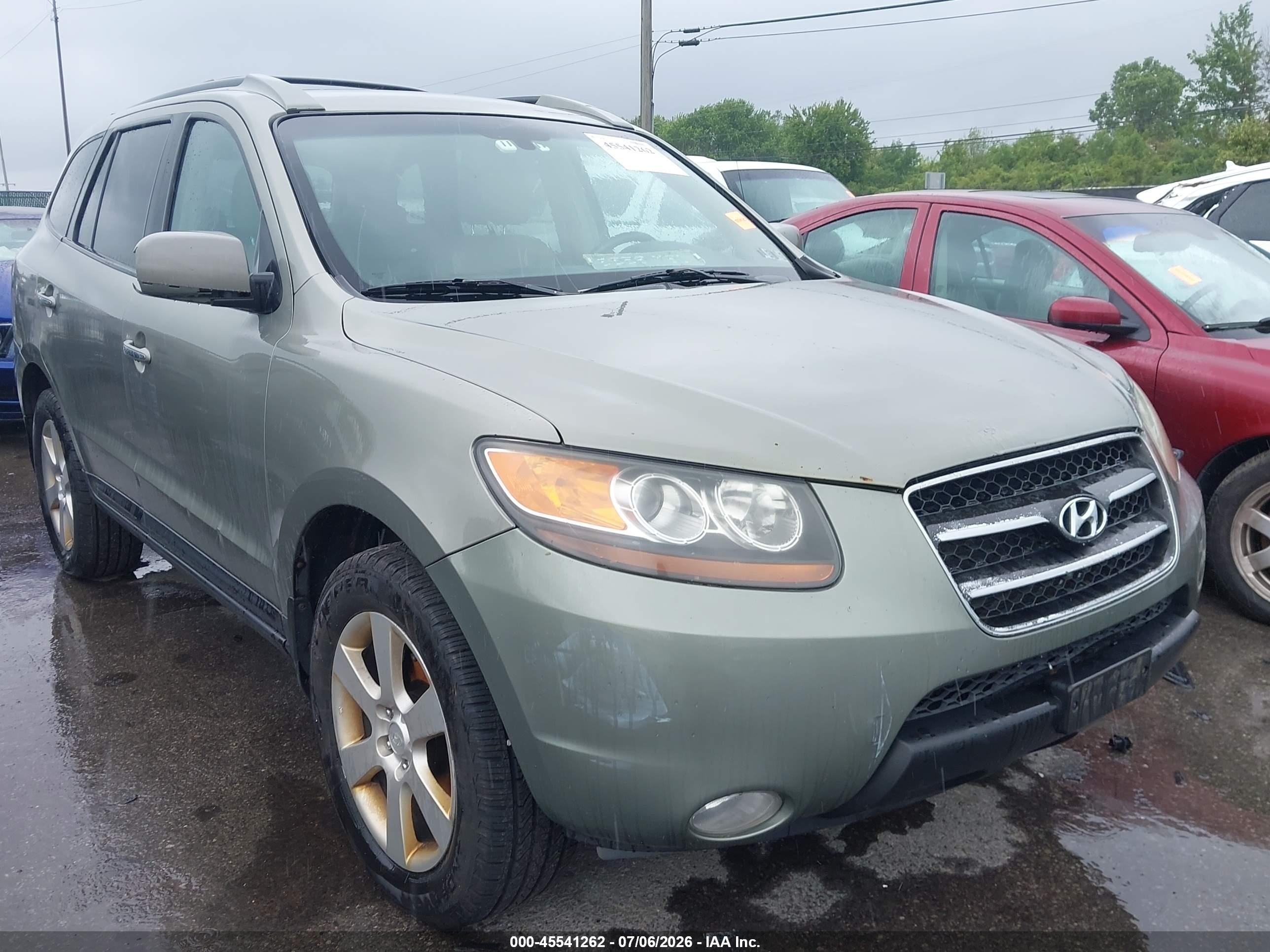 2007 Hyundai Santa Fe SE, VIN 5NMSH73E17H126699 — Обычный износ