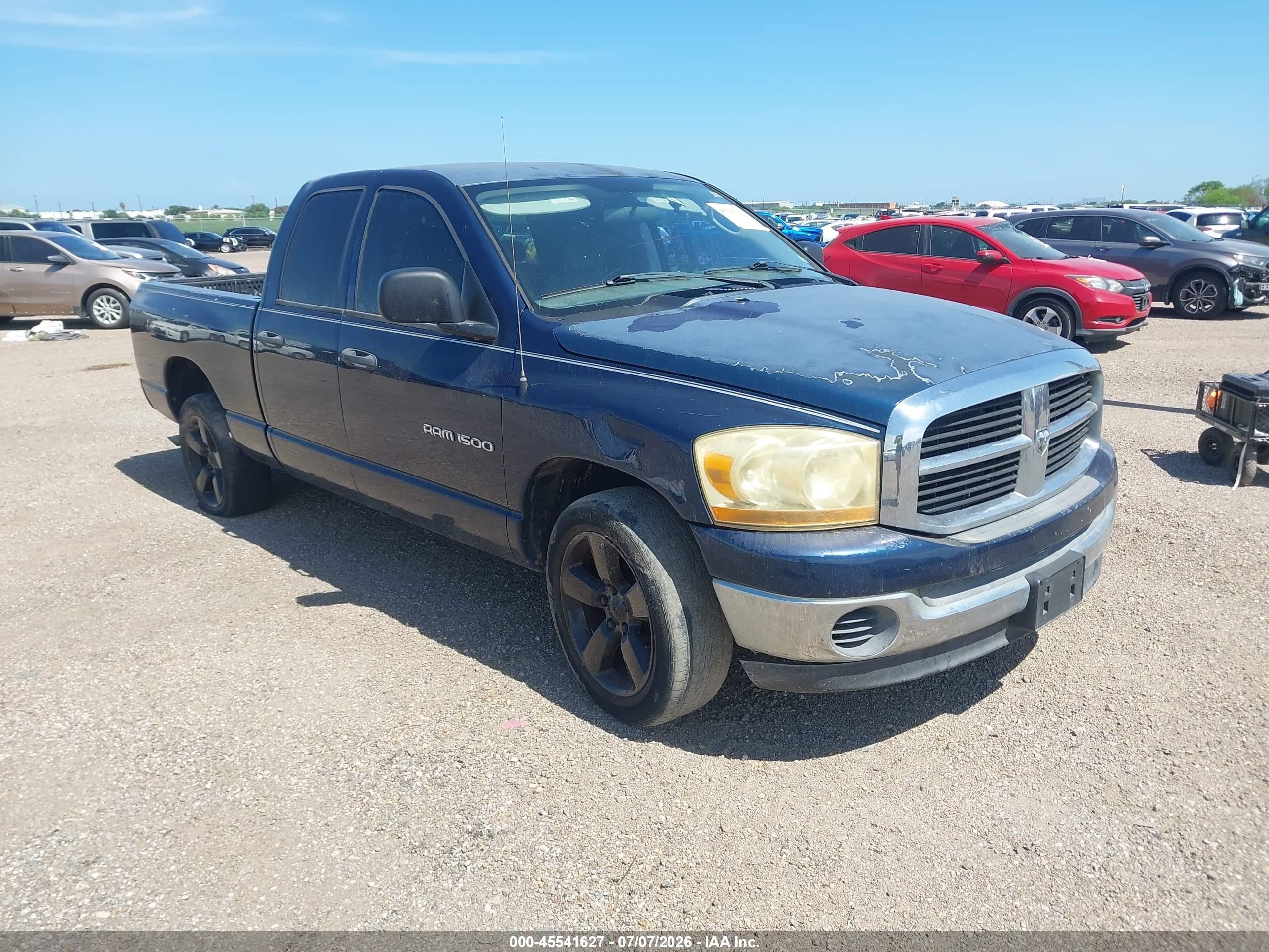 2006 Dodge 1500 SLT, VIN 1D7HA18N26J129128 — Обычный износ