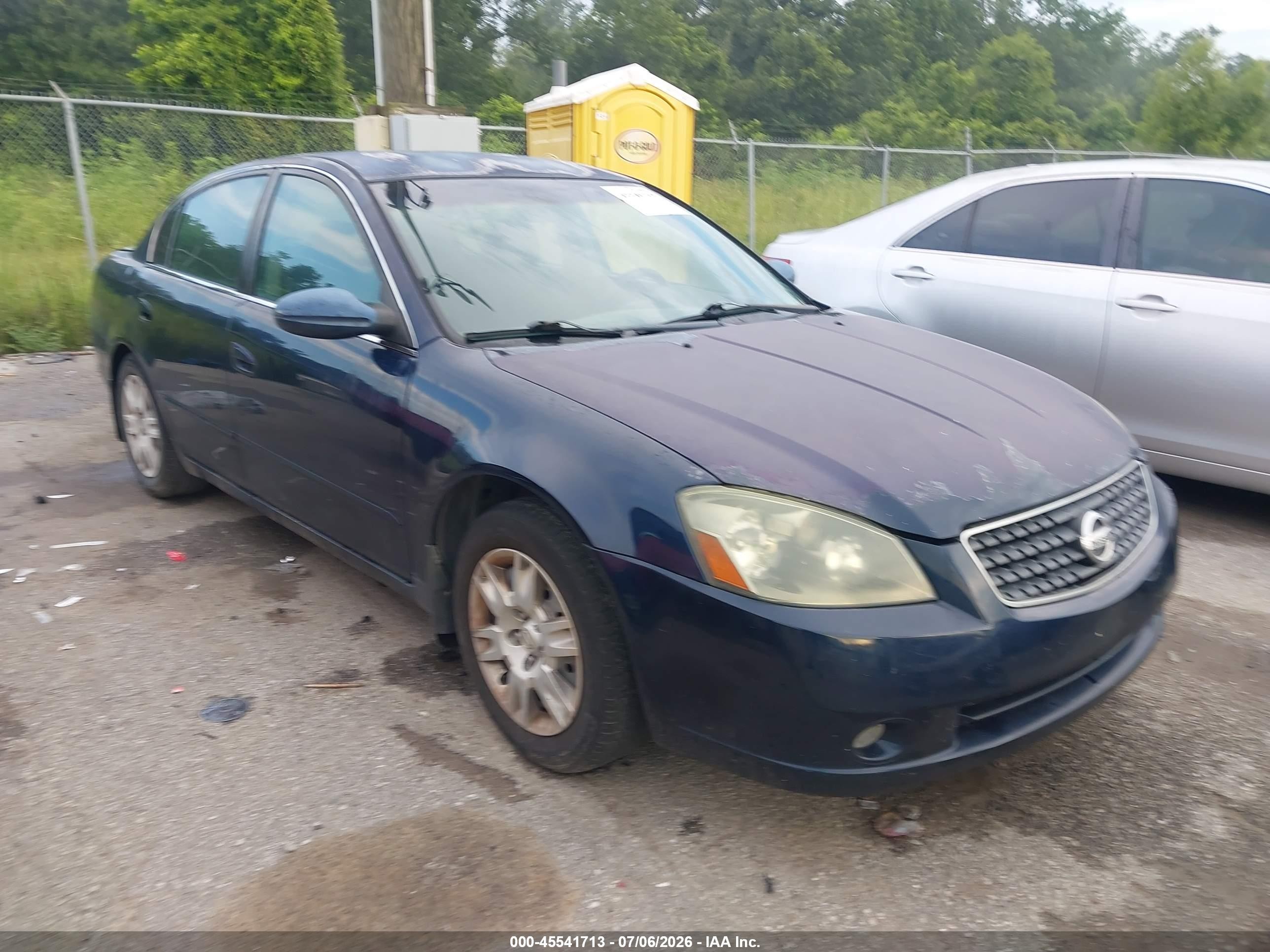 2006 Nissan Altima S, VIN 1N4AL11D46N386653 — Rear end