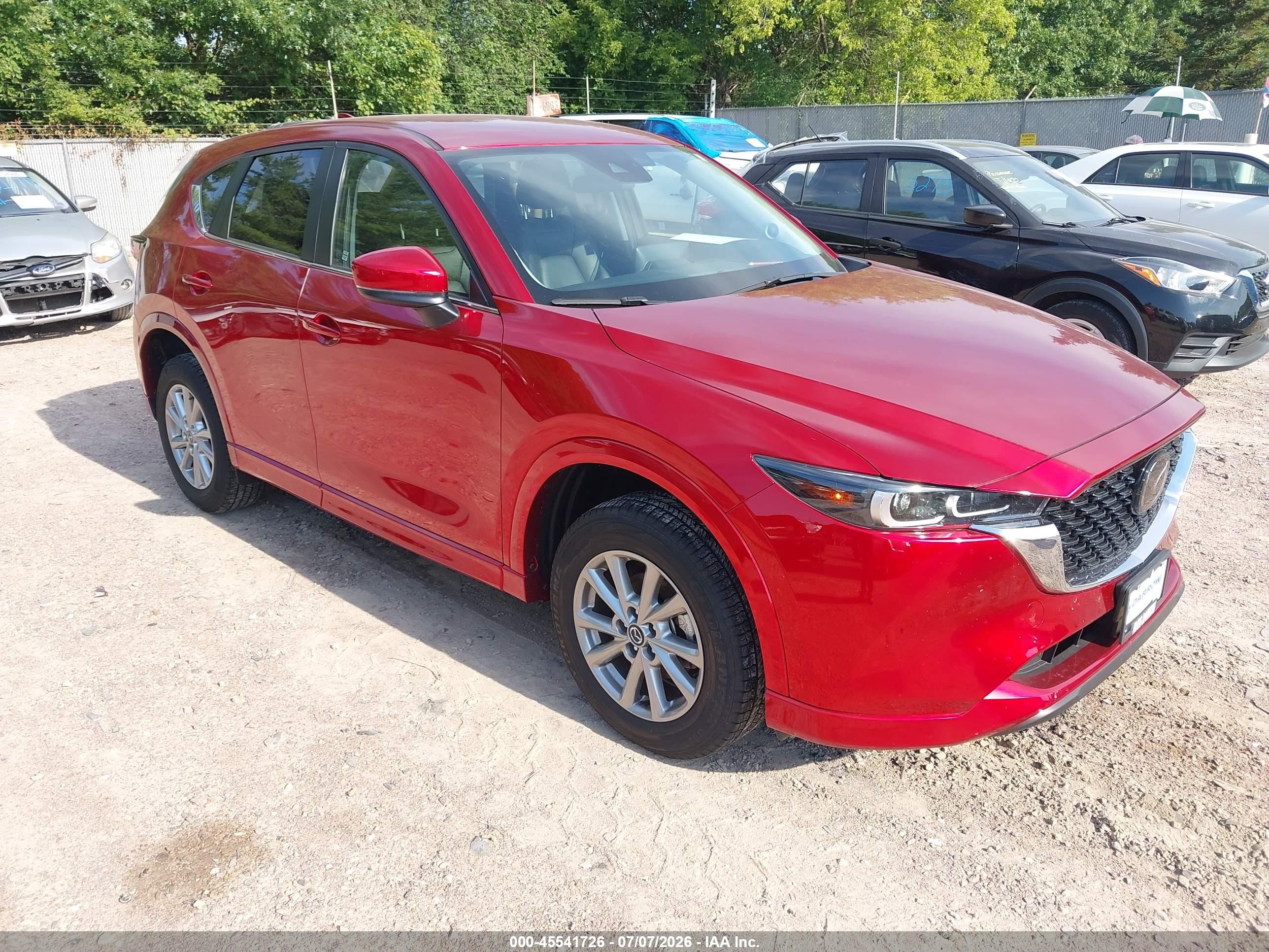 2024 Mazda CX-5 S Select, VIN JM3KFBBL0R0476960 — Rear end