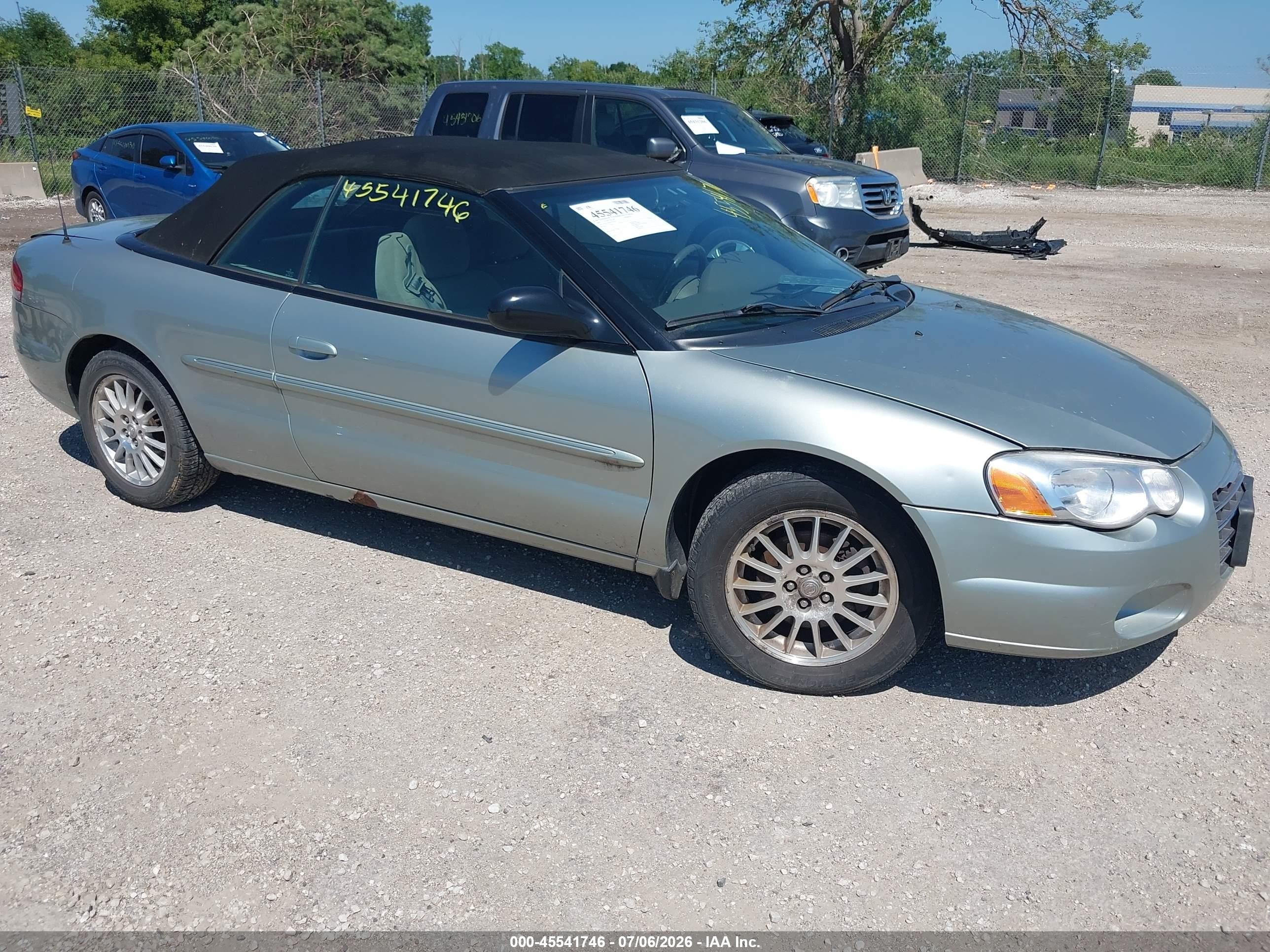 2005 Chrysler Sebring Touring, VIN 1C3EL55R05N677730 — Обычный износ