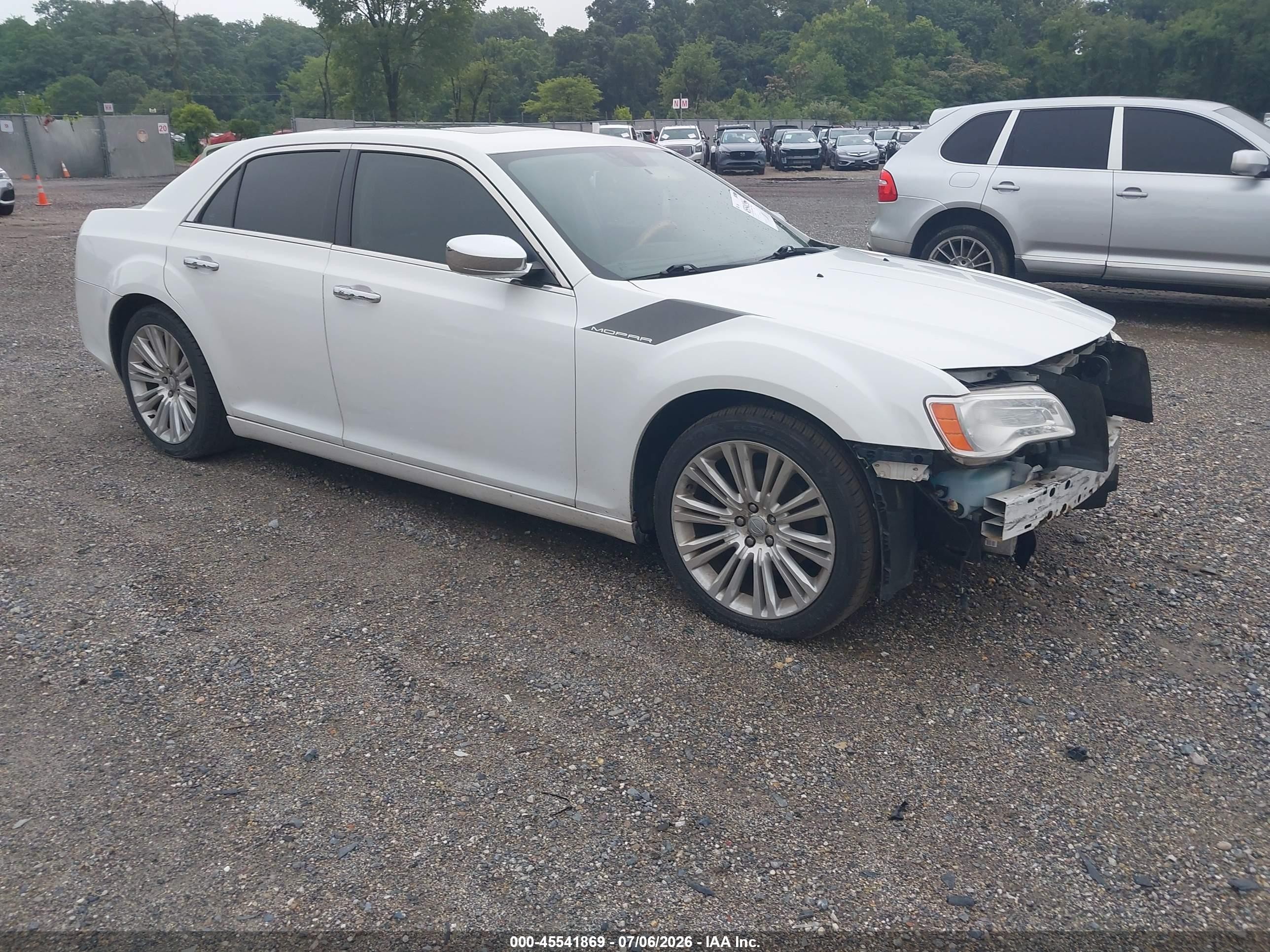 2012 Chrysler 300 Limited, VIN 2C3CCACG2CH232851 — Frame damage