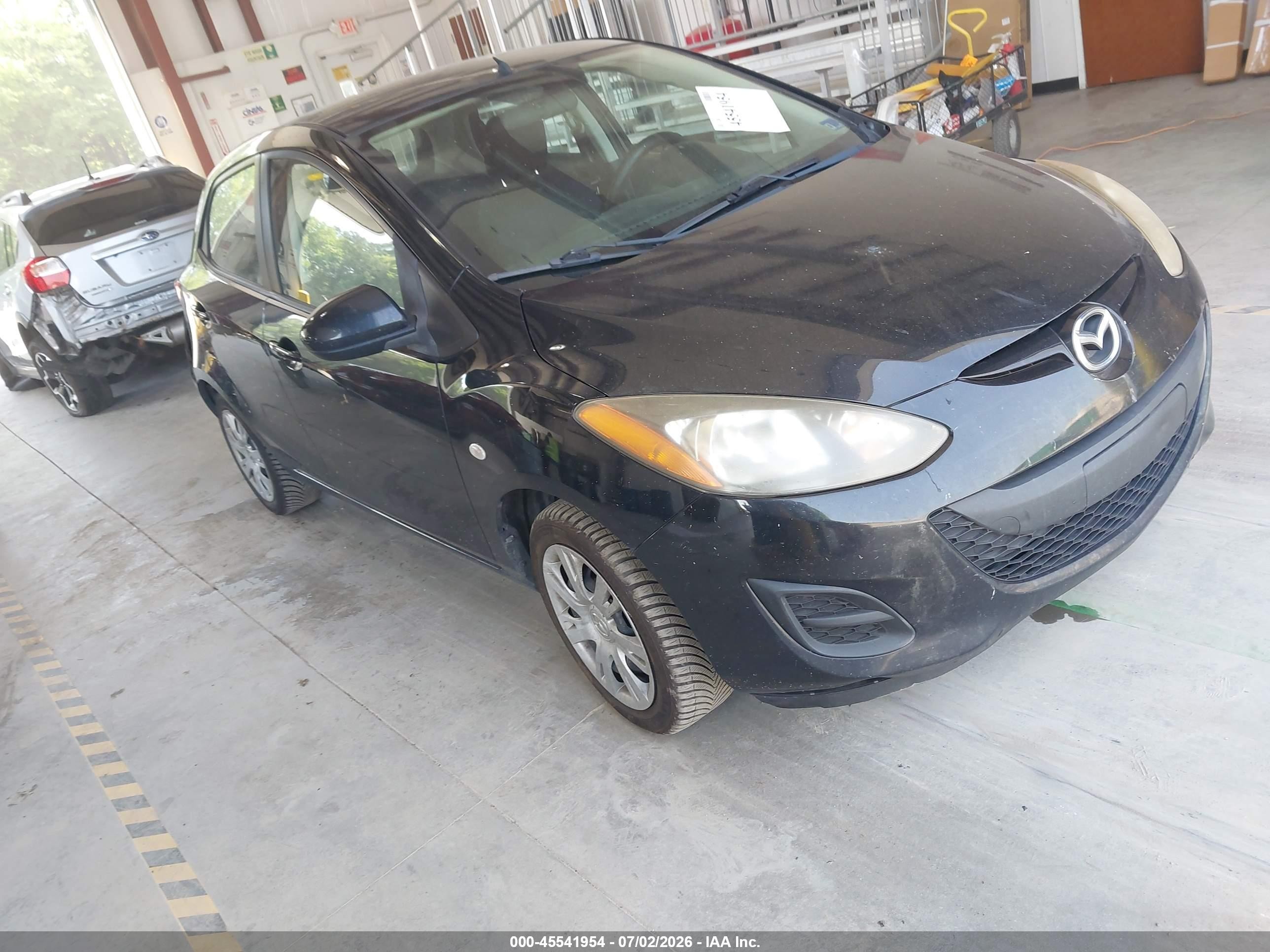 2014 Mazda 2 Sport, VIN JM1DE1KZXE0177733 — Rear end