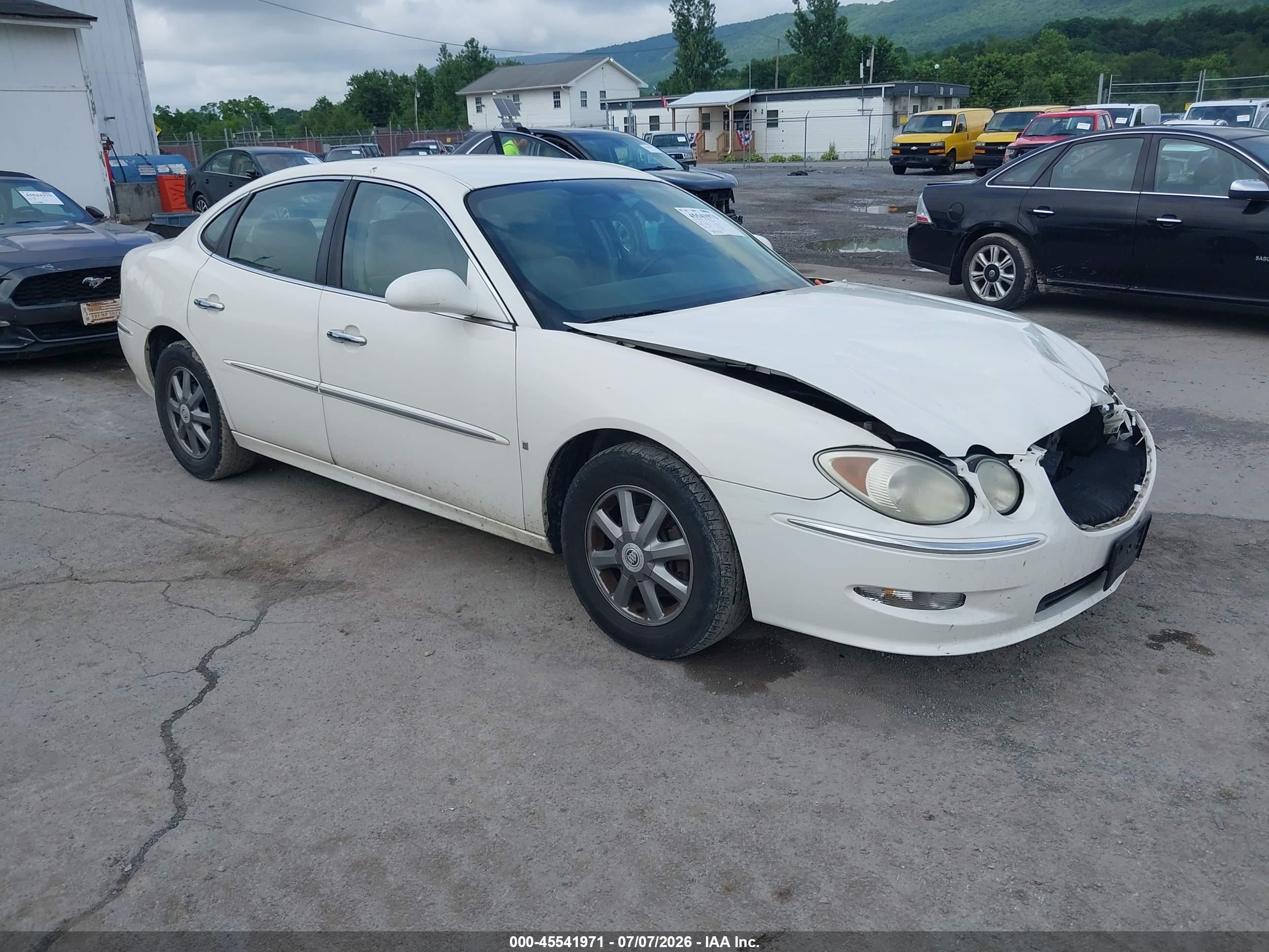 2009 Buick LaCrosse CXL, VIN 2G4WD582791163307 — Перед