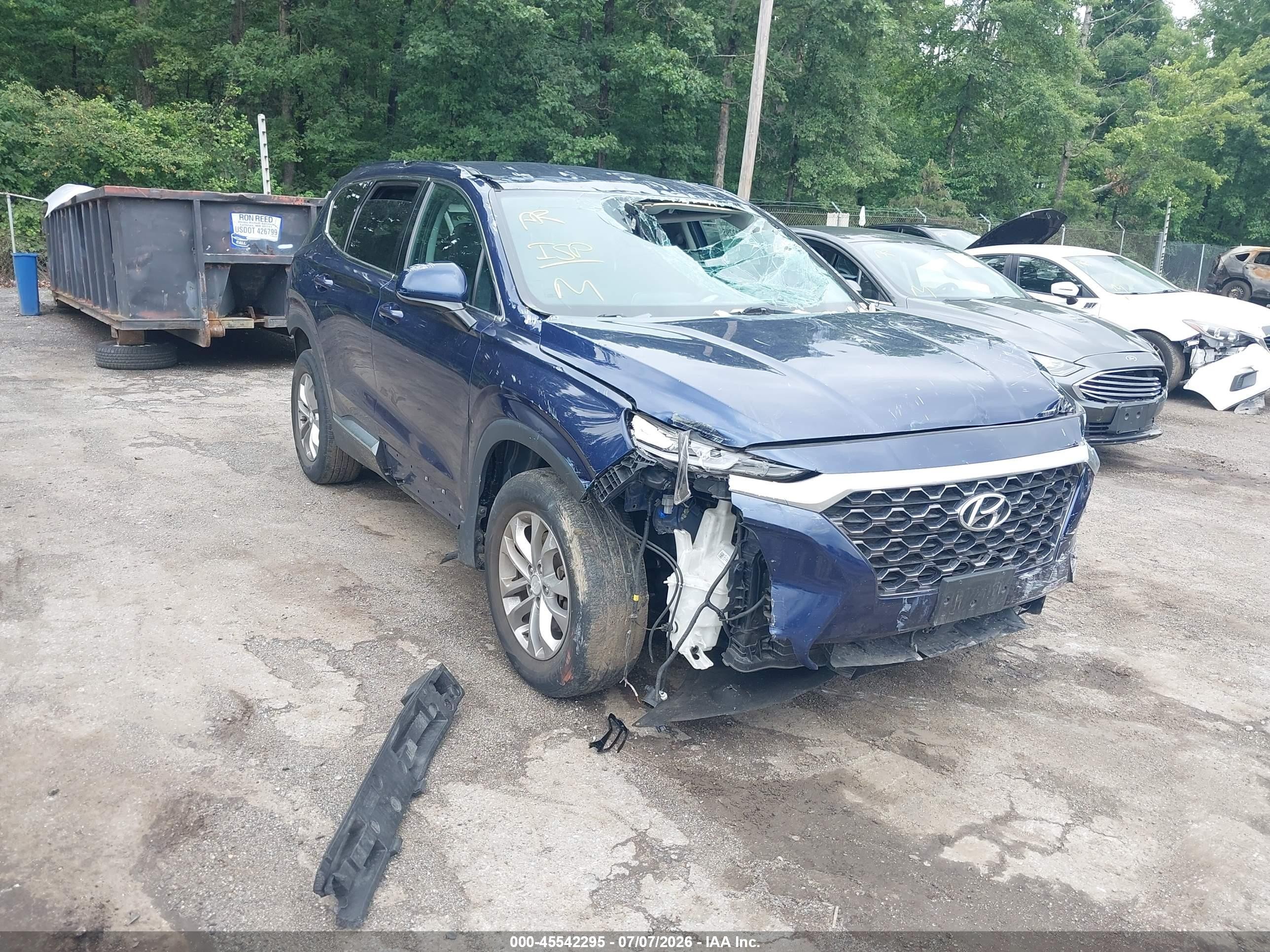 2020 Hyundai Santa Fe SEL, VIN 5NMS3CAD2LH236124 — По всему кузову