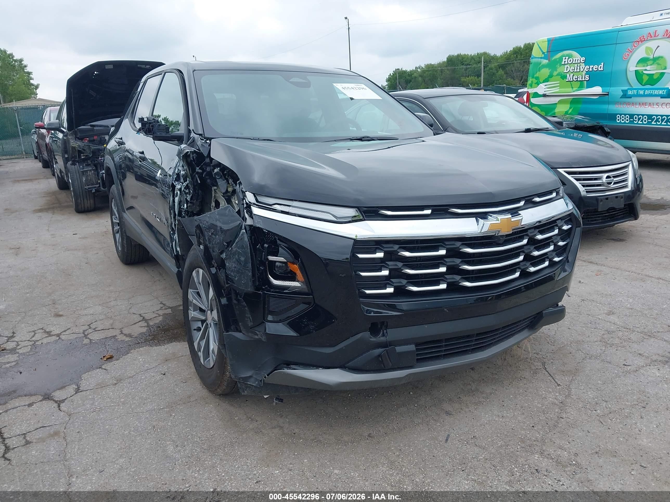 2026 Chevrolet Equinox FWD LT, VIN 3GNAXHEG8TL402271 — Side