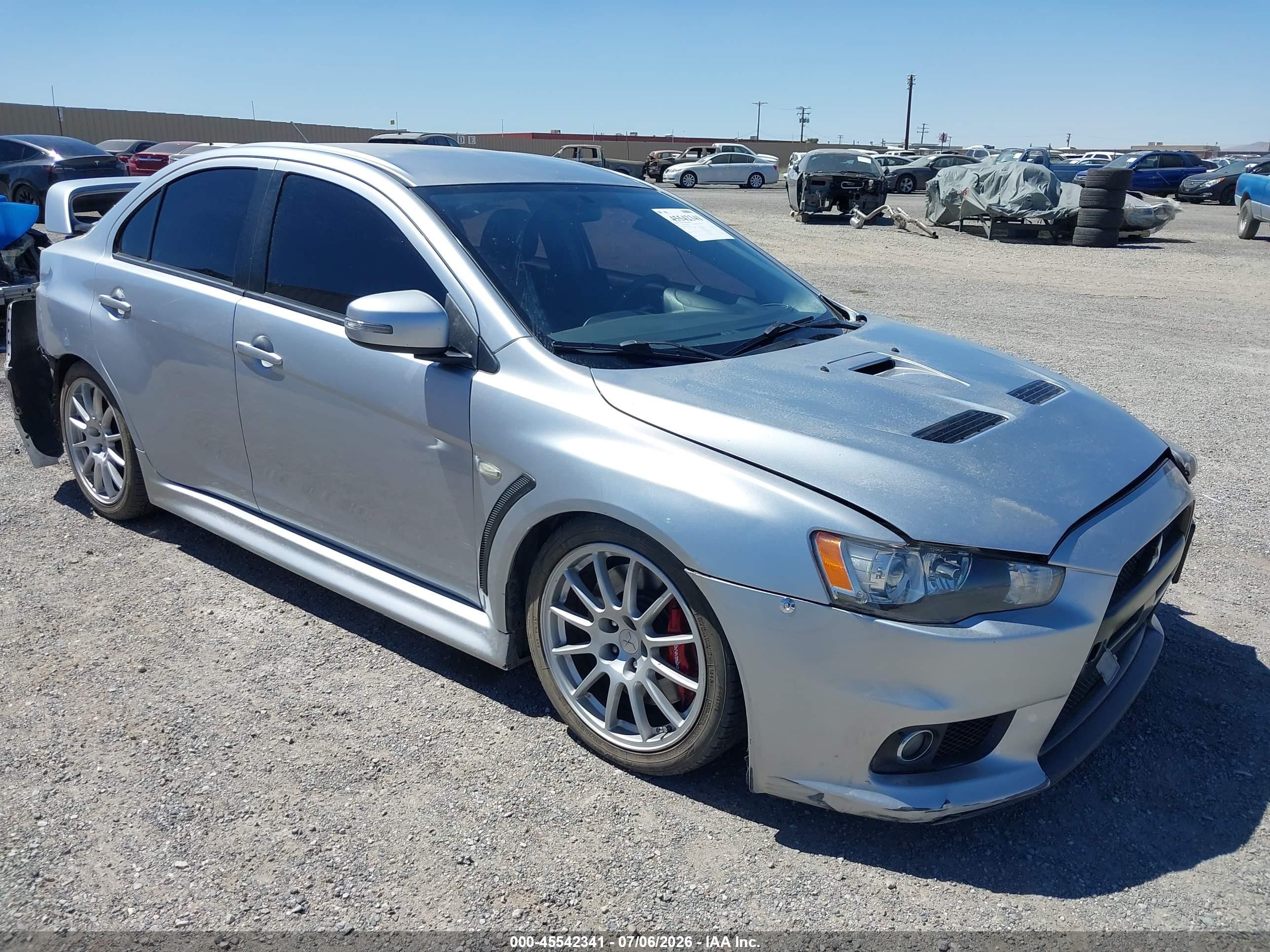 2015 Mitsubishi Lancer Evolution GSR, VIN JA32W8FV8FU006606 — All over