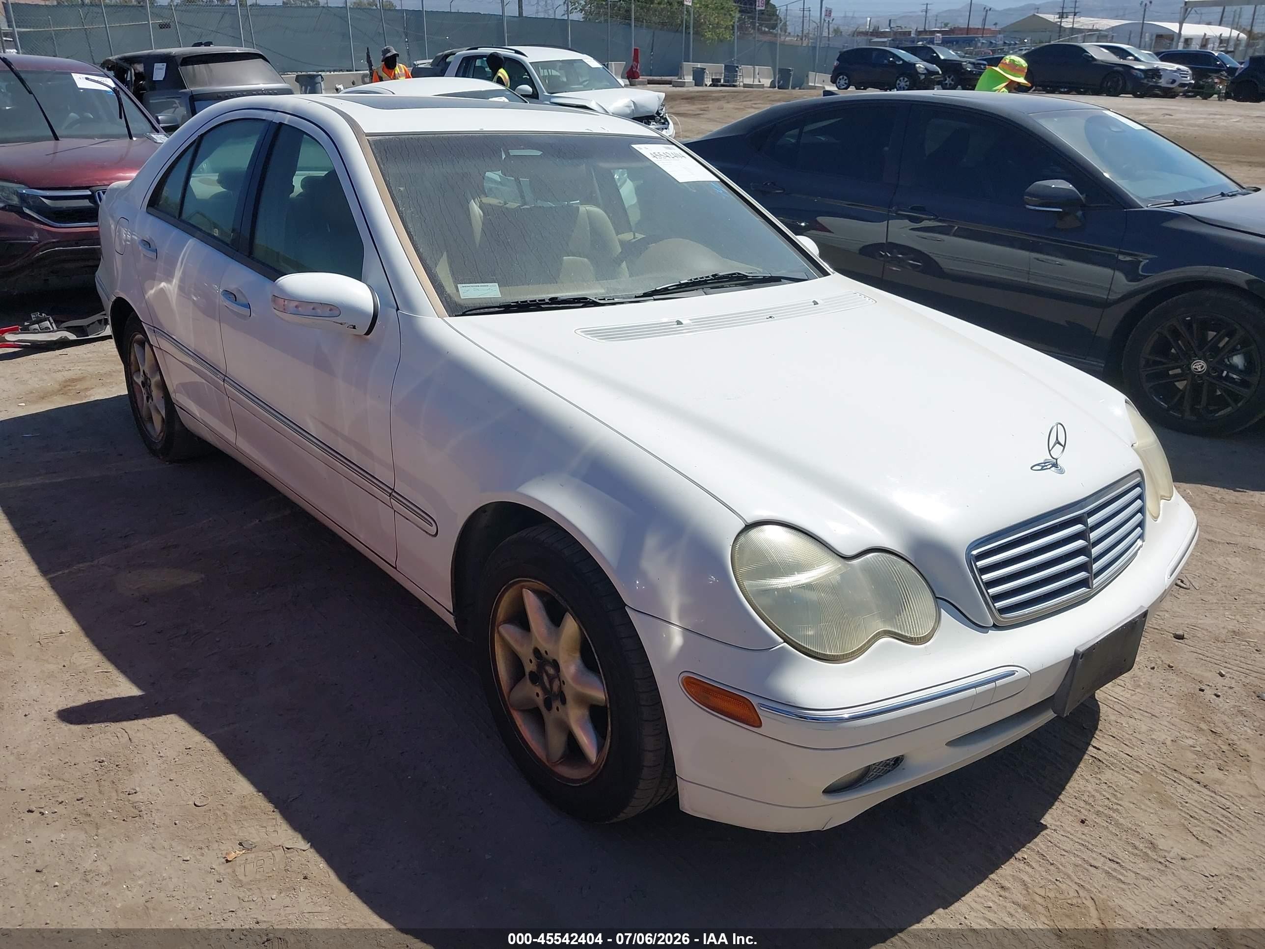 2003 Mercedes-Benz C 240, VIN WDBRF61J53E012876 — Not stated