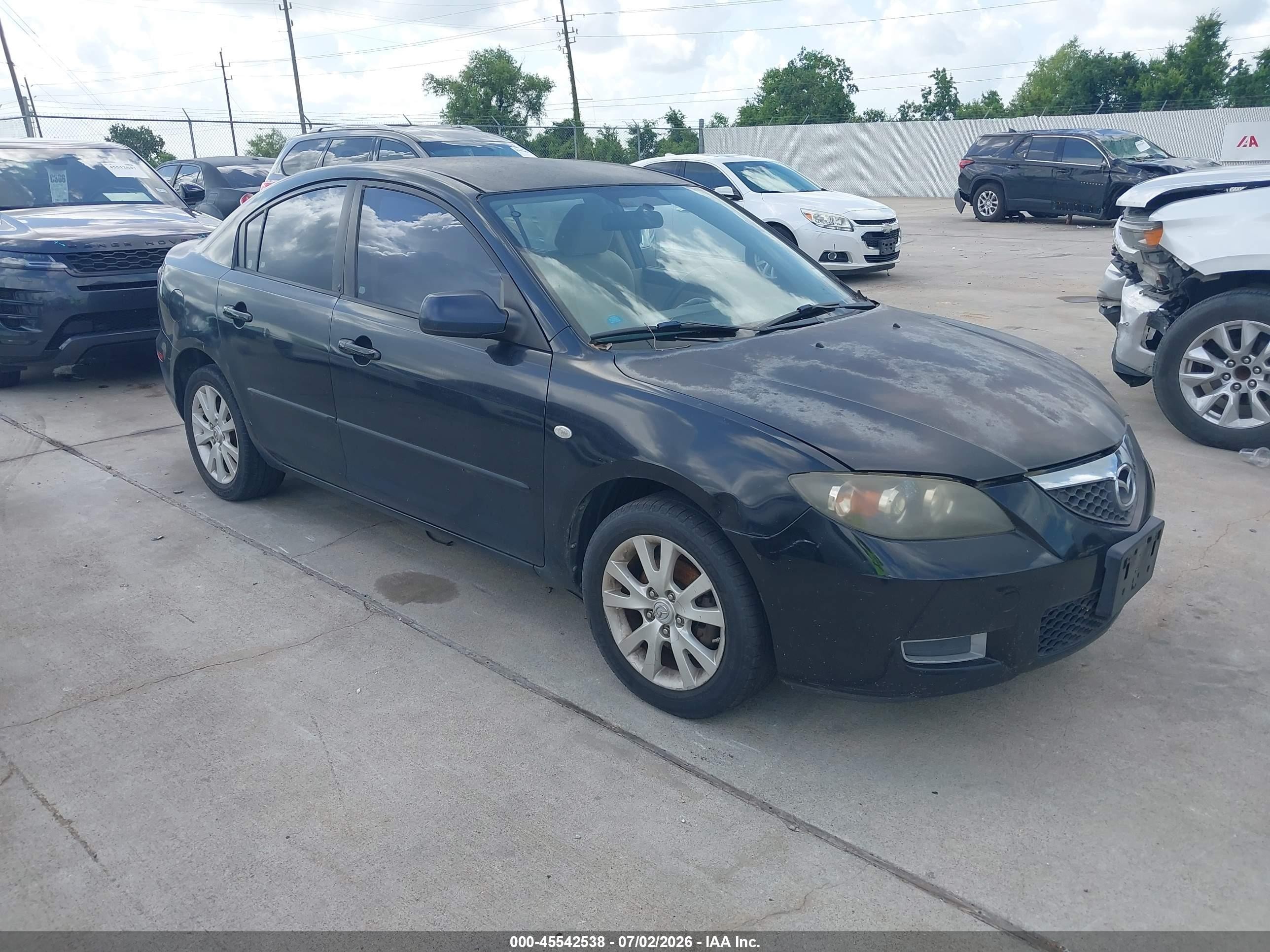 2007 Mazda 3 i Touring, VIN JM1BK12F471748135 — Normal wear