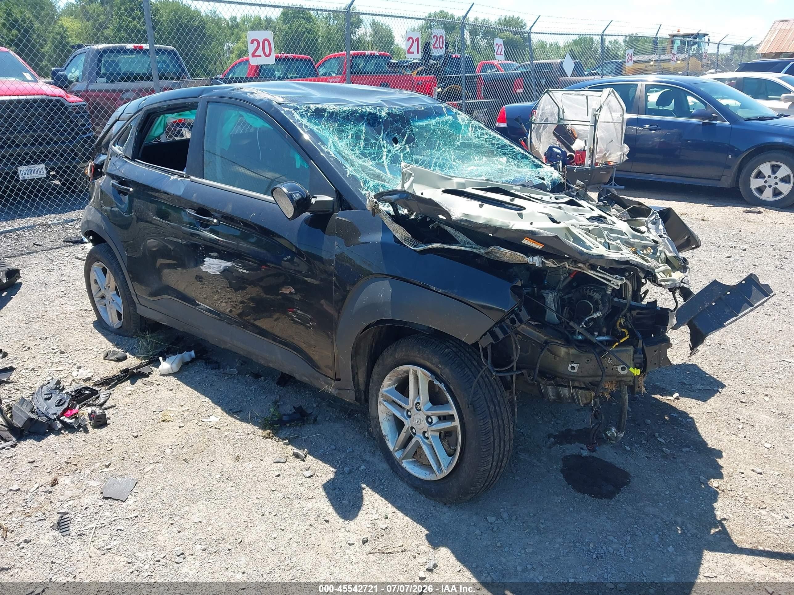 2023 Hyundai Kona SE, VIN KM8K2CAB7PU947703 — Rollover