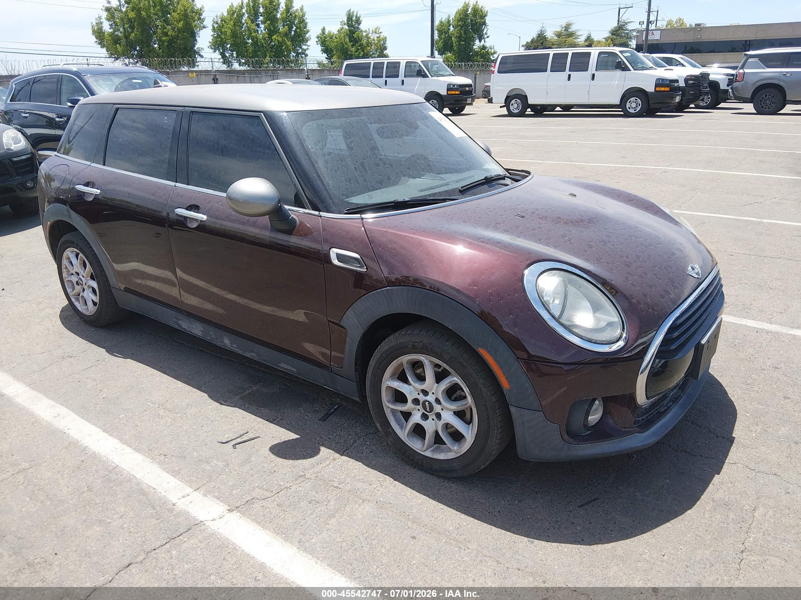 2016 MINI Clubman, VIN WMWLN5C55G2E30897 — Not stated