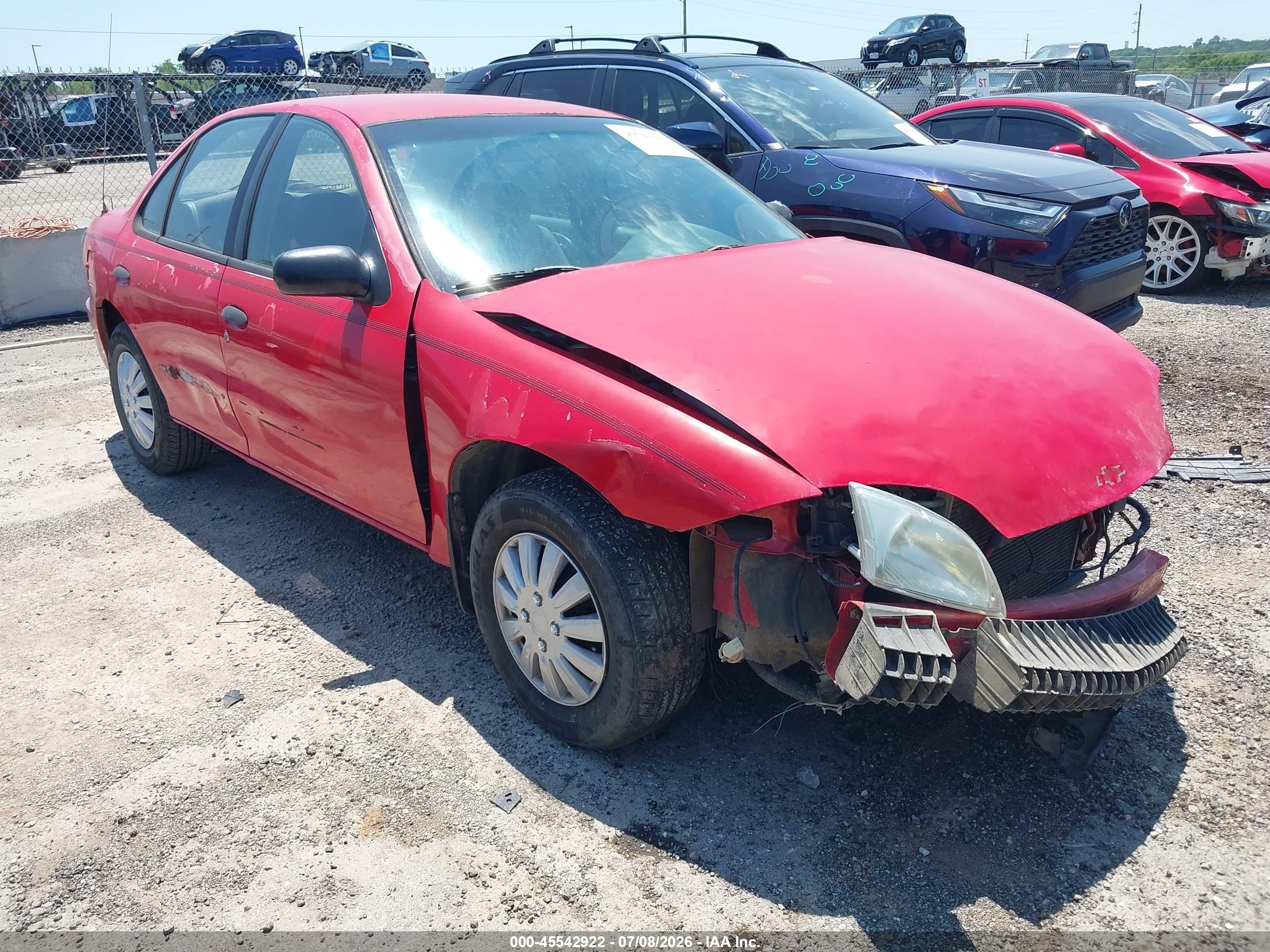 2001 Chevrolet Cavalier, VIN 1G1JC524217138052 — All over