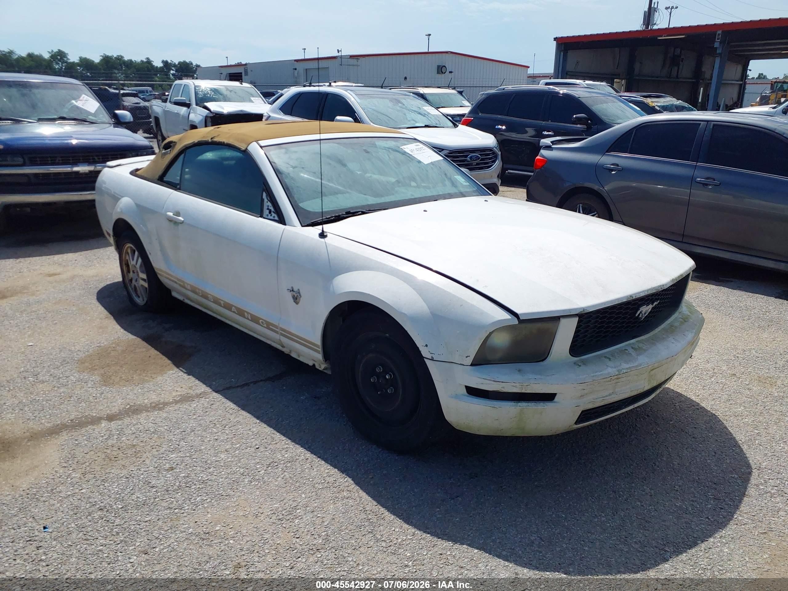 2009 Ford Mustang, VIN 1ZVHT84N795144916 — Normal wear
