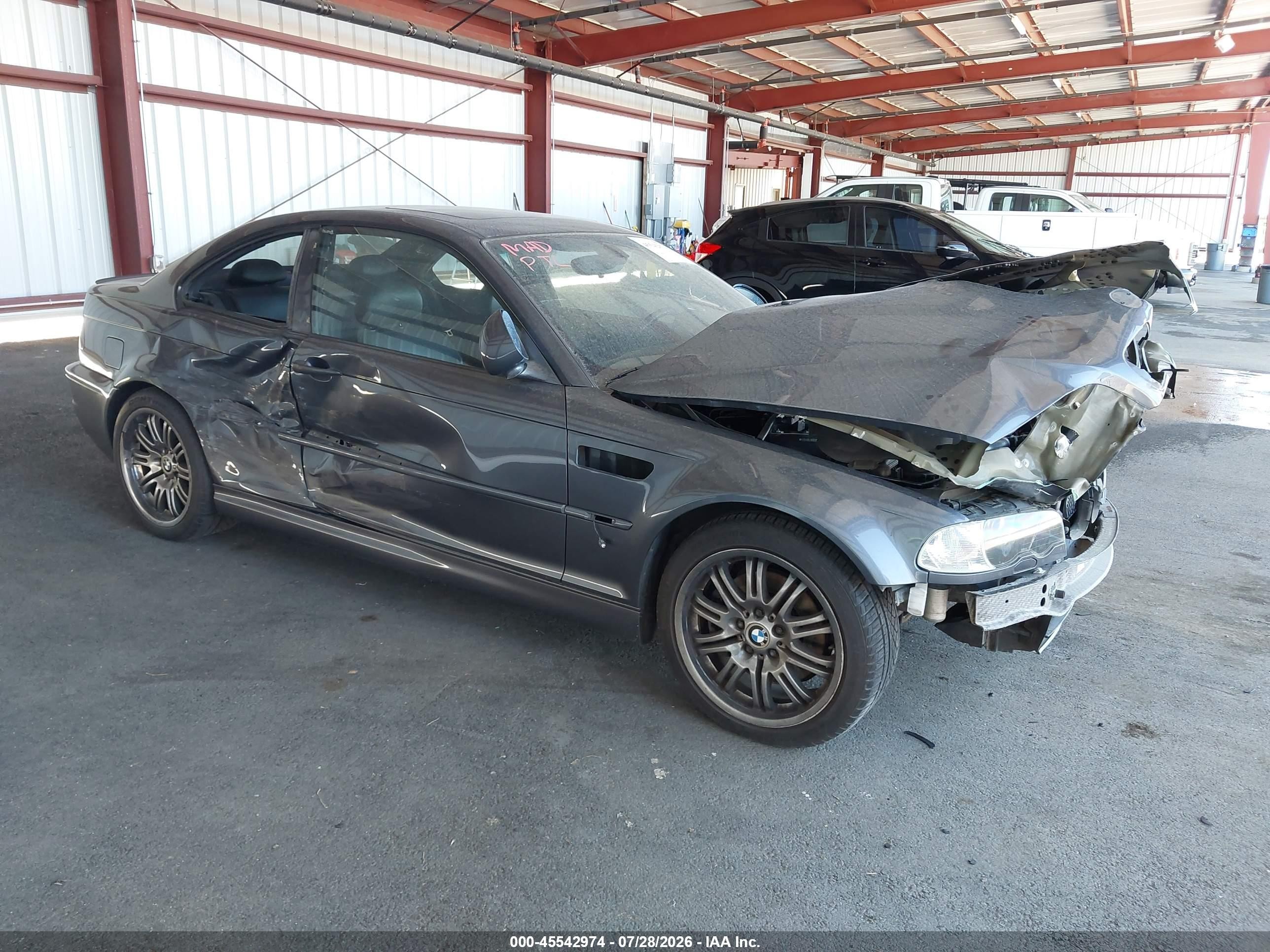 2002 BMW 3 Series M3, VIN WBSBL934X2JR14796 — Бок