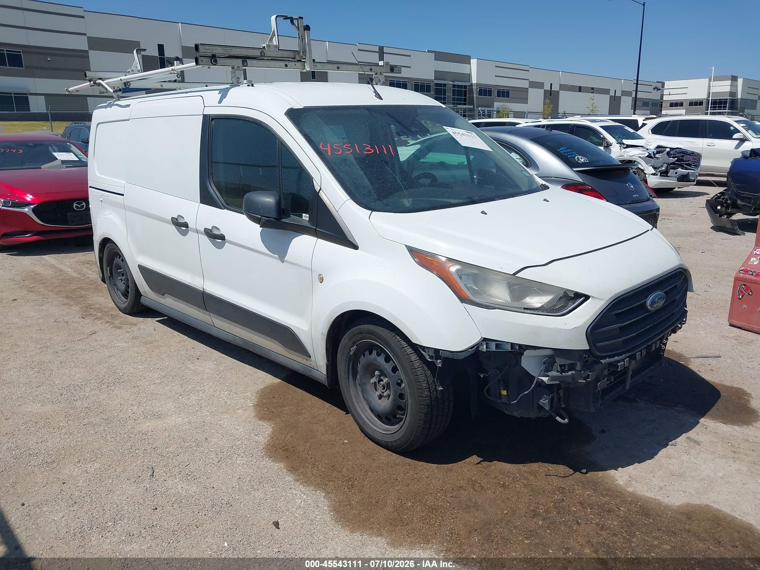2019 Ford Transit Connect XLT, VIN NM0LS7F24K1389843 — Front end