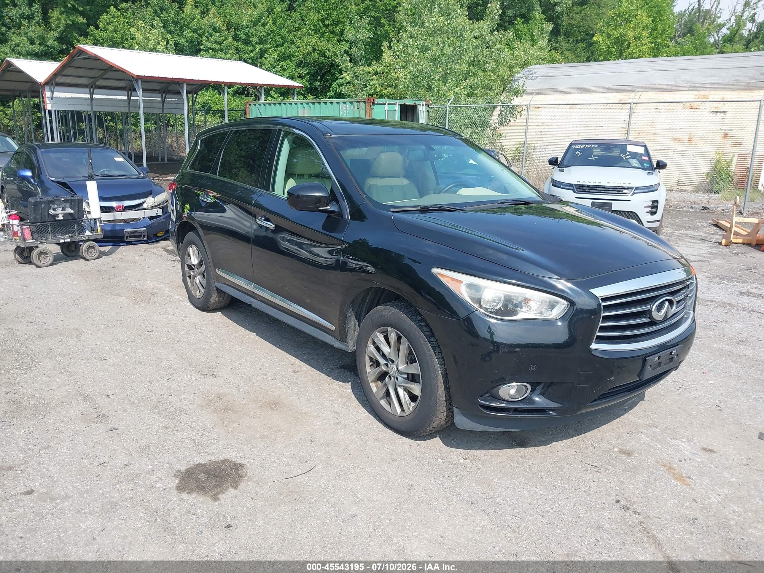 2013 Infiniti JX35, VIN 5N1AL0MM7DC314124 — Normal wear