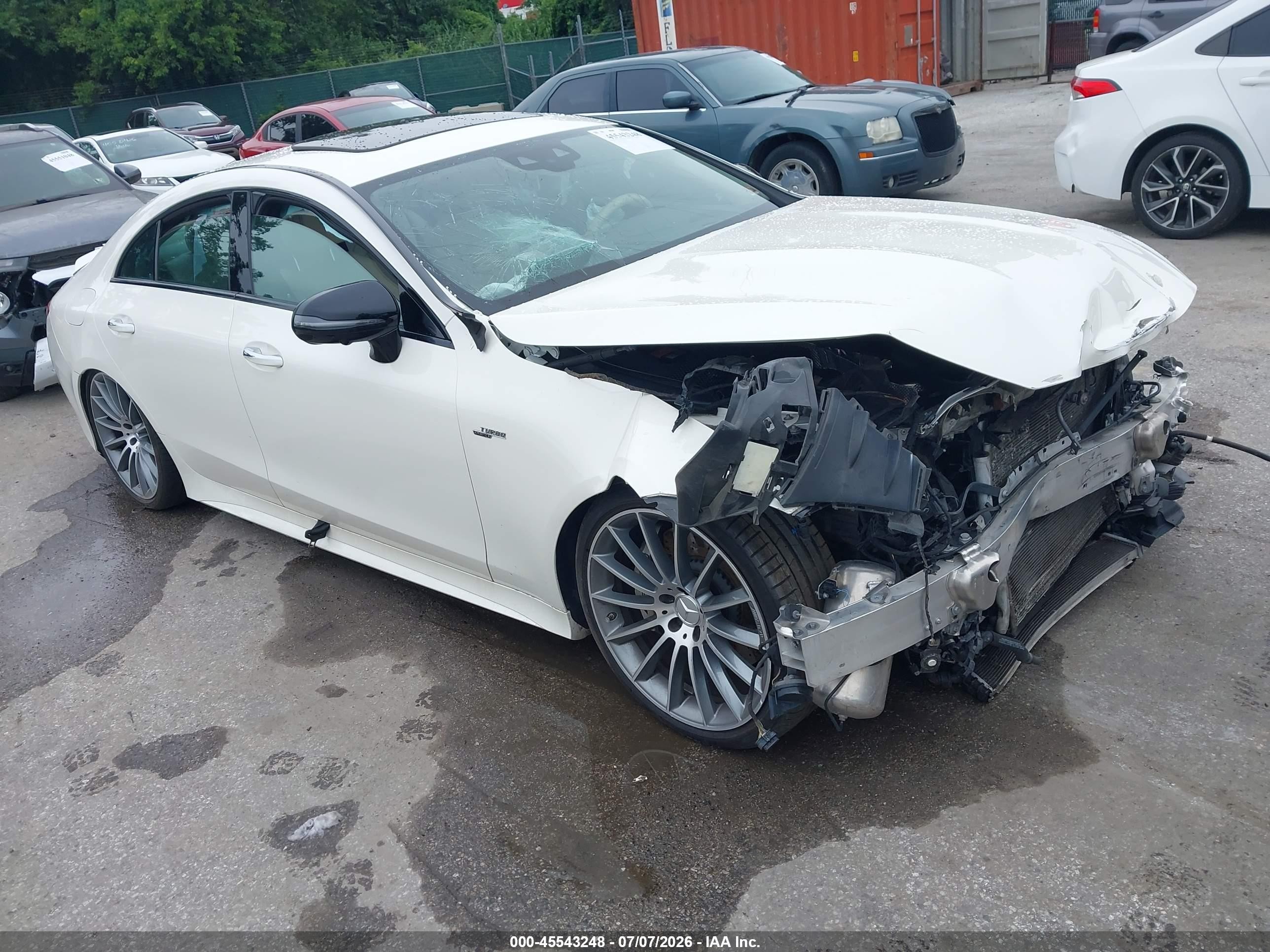2020 Mercedes-Benz CLS 53 AMG, VIN WDD2J6BB6LA052776 — Front end