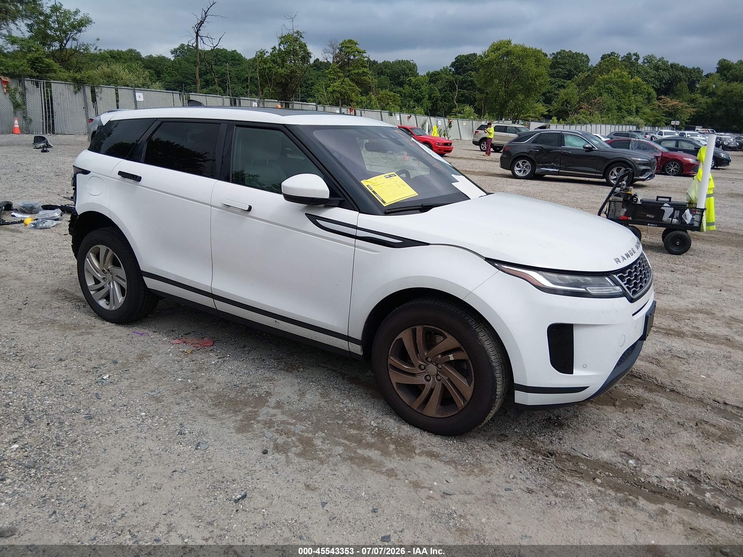 2020 Land Rover Range Rover Evoque S, VIN SALZJ2FX9LH042573 — Rear end