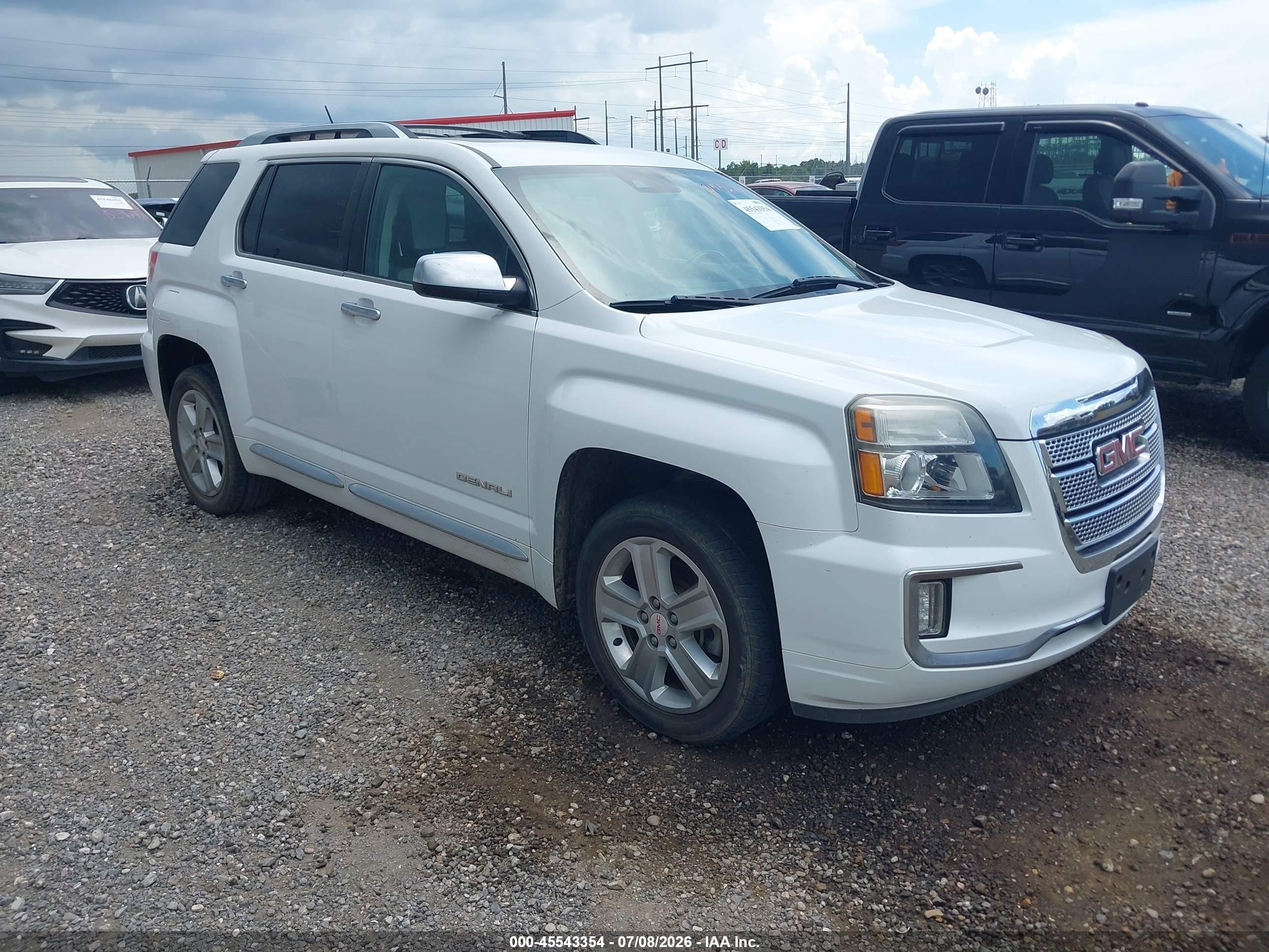 2017 GMC Terrain Denali, VIN 2GKALREK3H6153313 — Water / flood