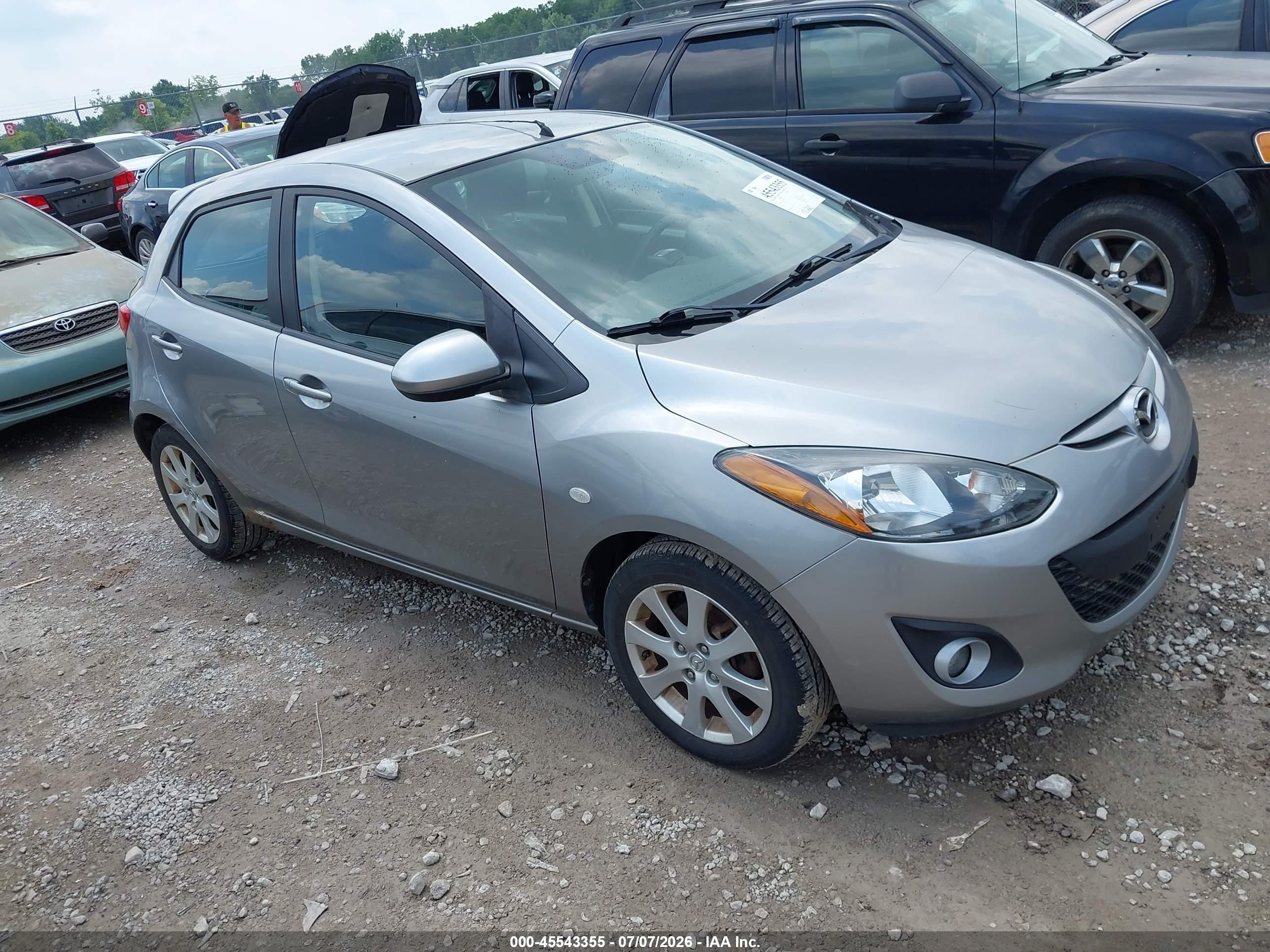 2012 Mazda 2 Touring, VIN JM1DE1LZ7C0141932 — Normal wear