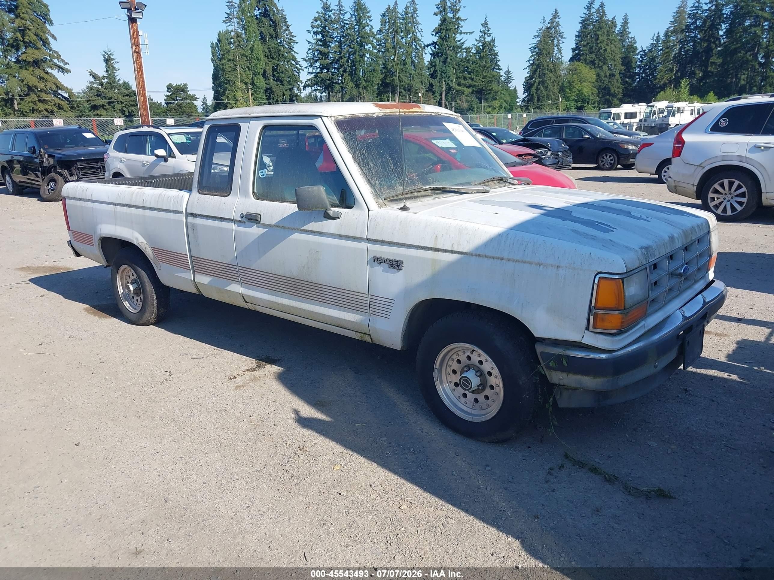 1992 Ford Ranger, VIN 1FTCR14A9NPA94163 — Normal wear