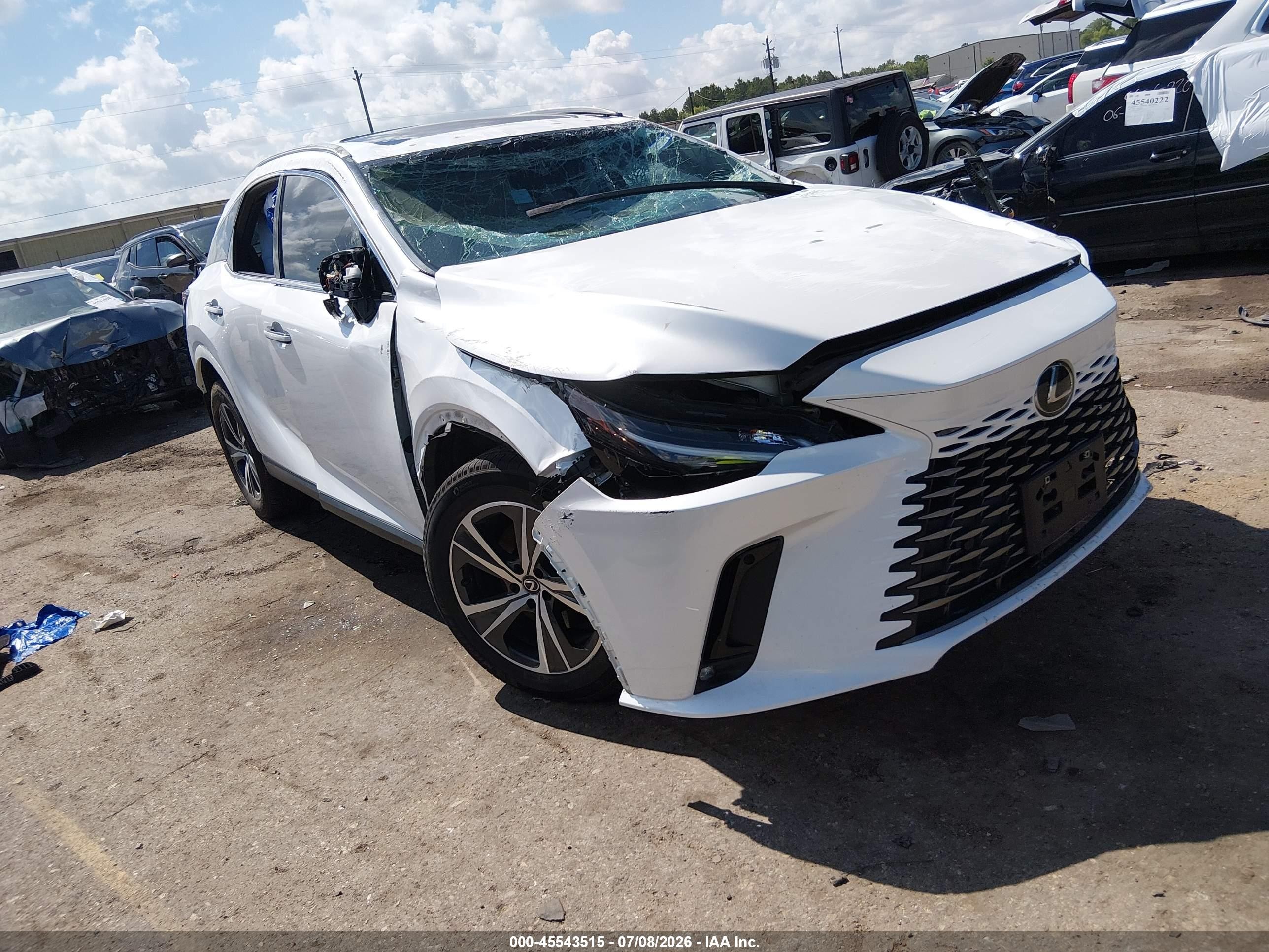 2023 Lexus RX 350 Premium, VIN 2T2BAMBA7PC007946 — Rollover