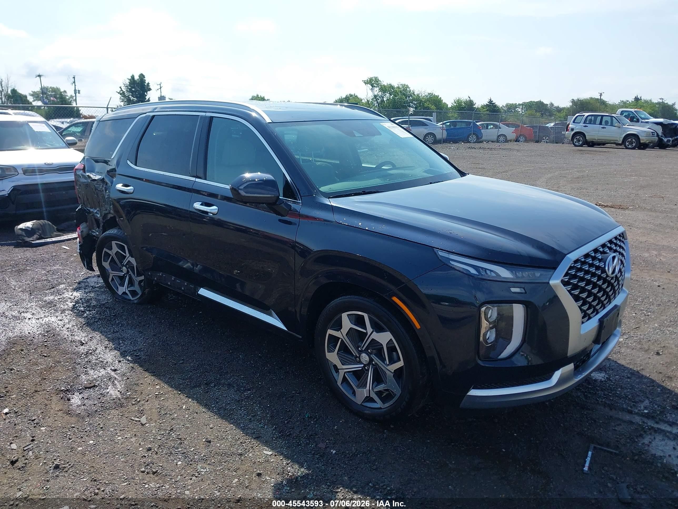 2021 Hyundai Palisade Calligraphy, VIN KM8R7DHE7MU232504 — Side