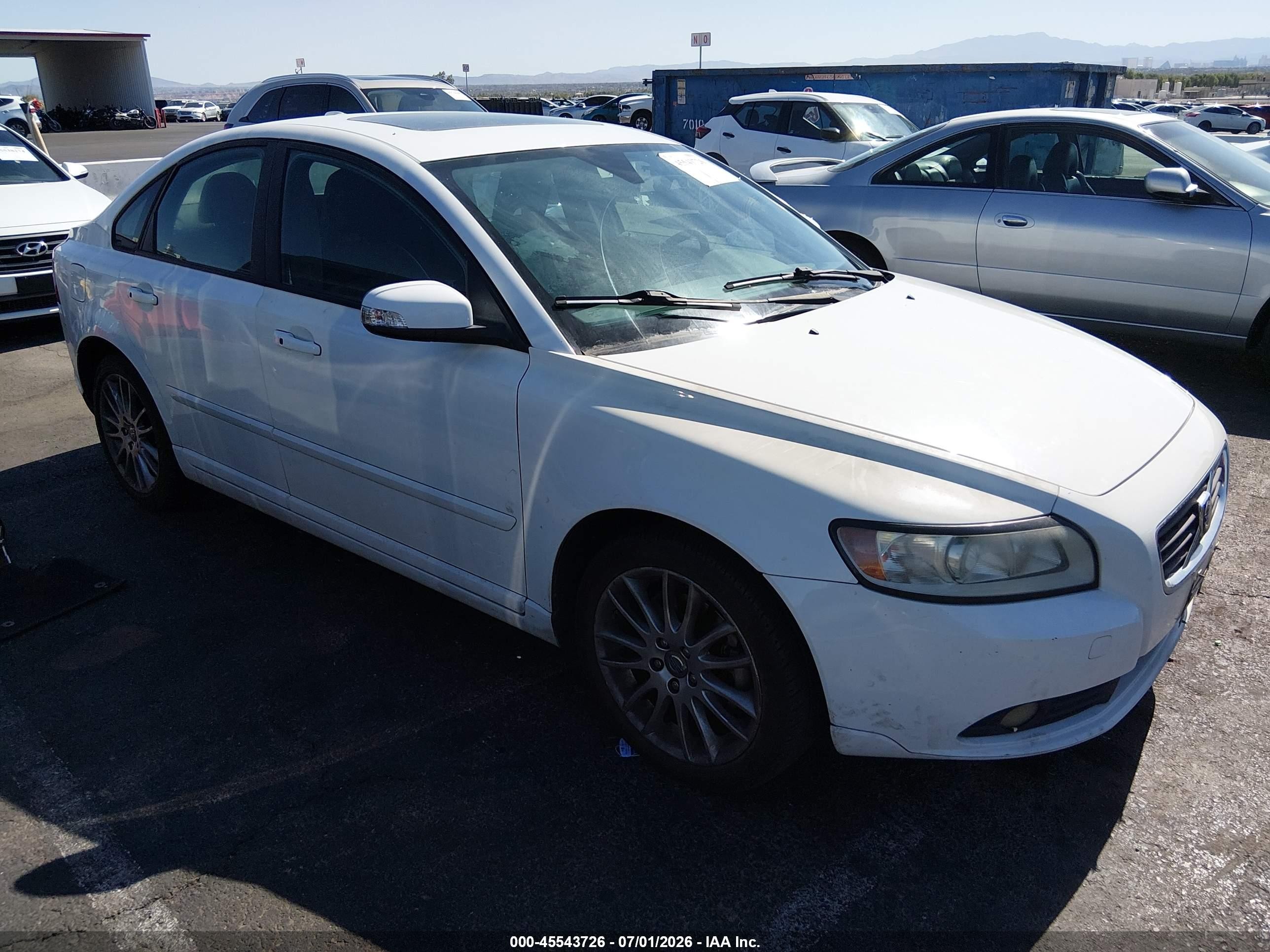 2010 Volvo S40, VIN YV1390MSXA2500536 — Normal wear