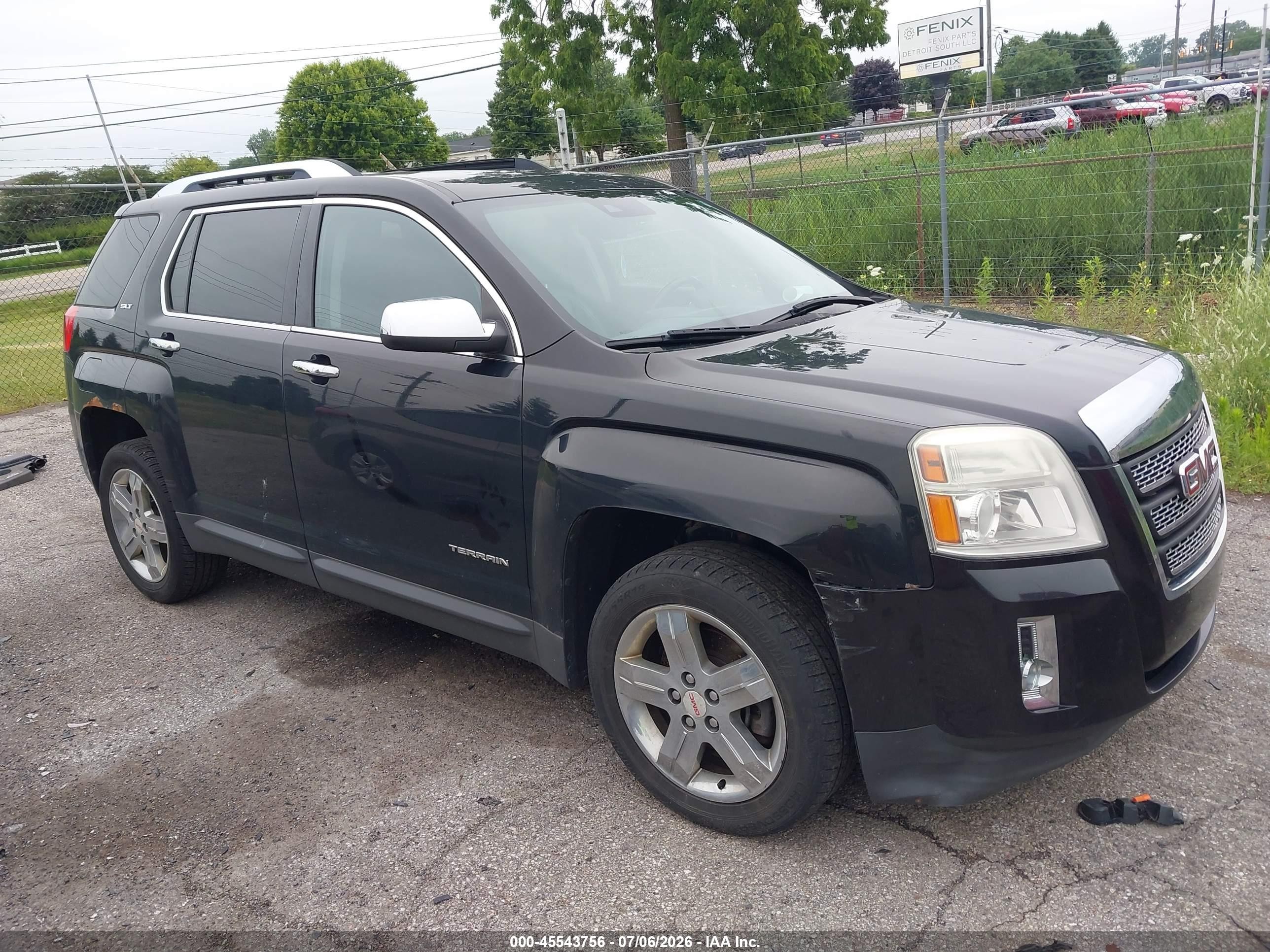 2013 GMC Terrain SLT, VIN 2GKFLXEK2D6292806 — Normal wear
