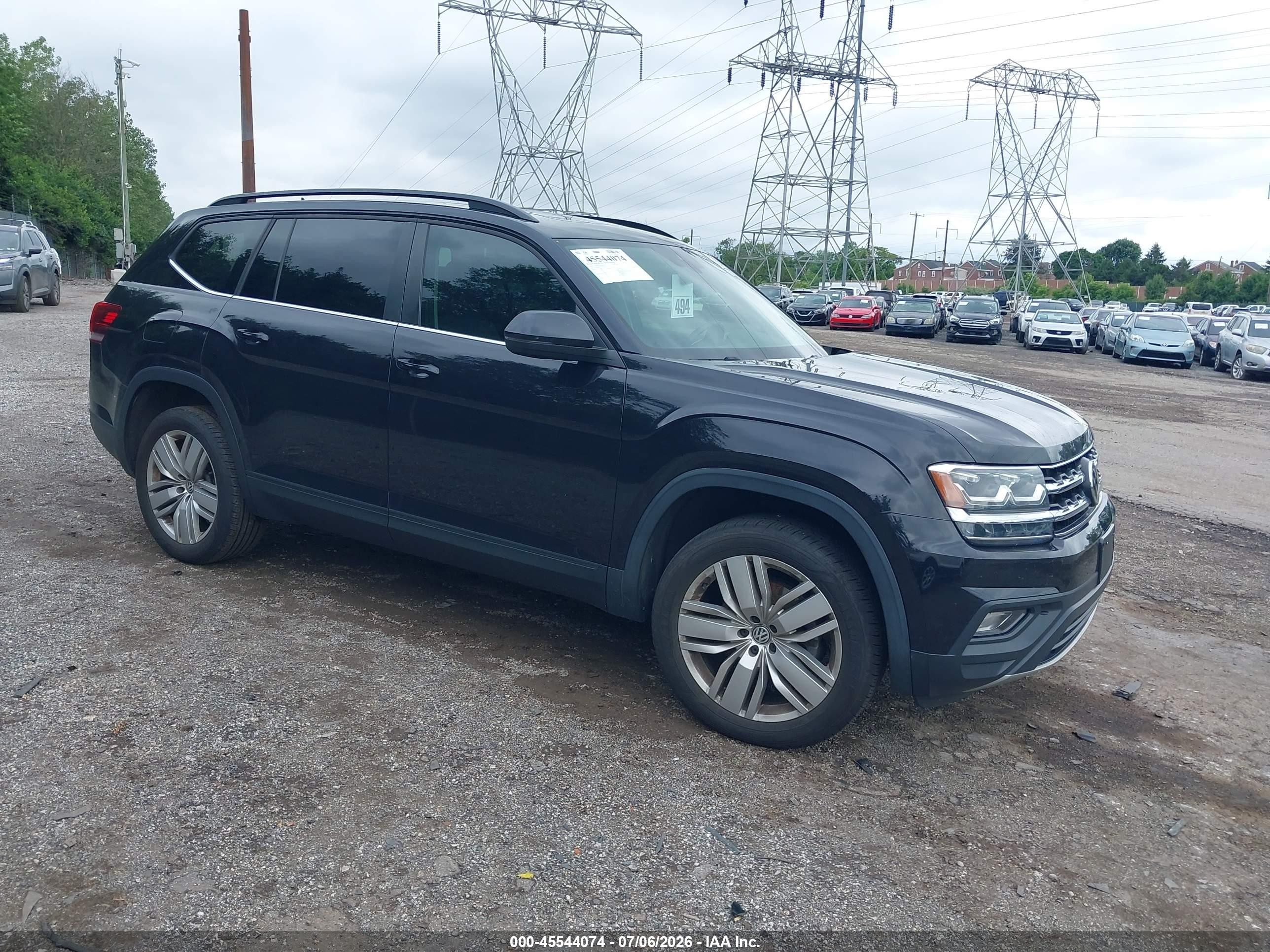 2020 Volkswagen Atlas SE, VIN 1V2WP2CA8LC502178 — Not stated