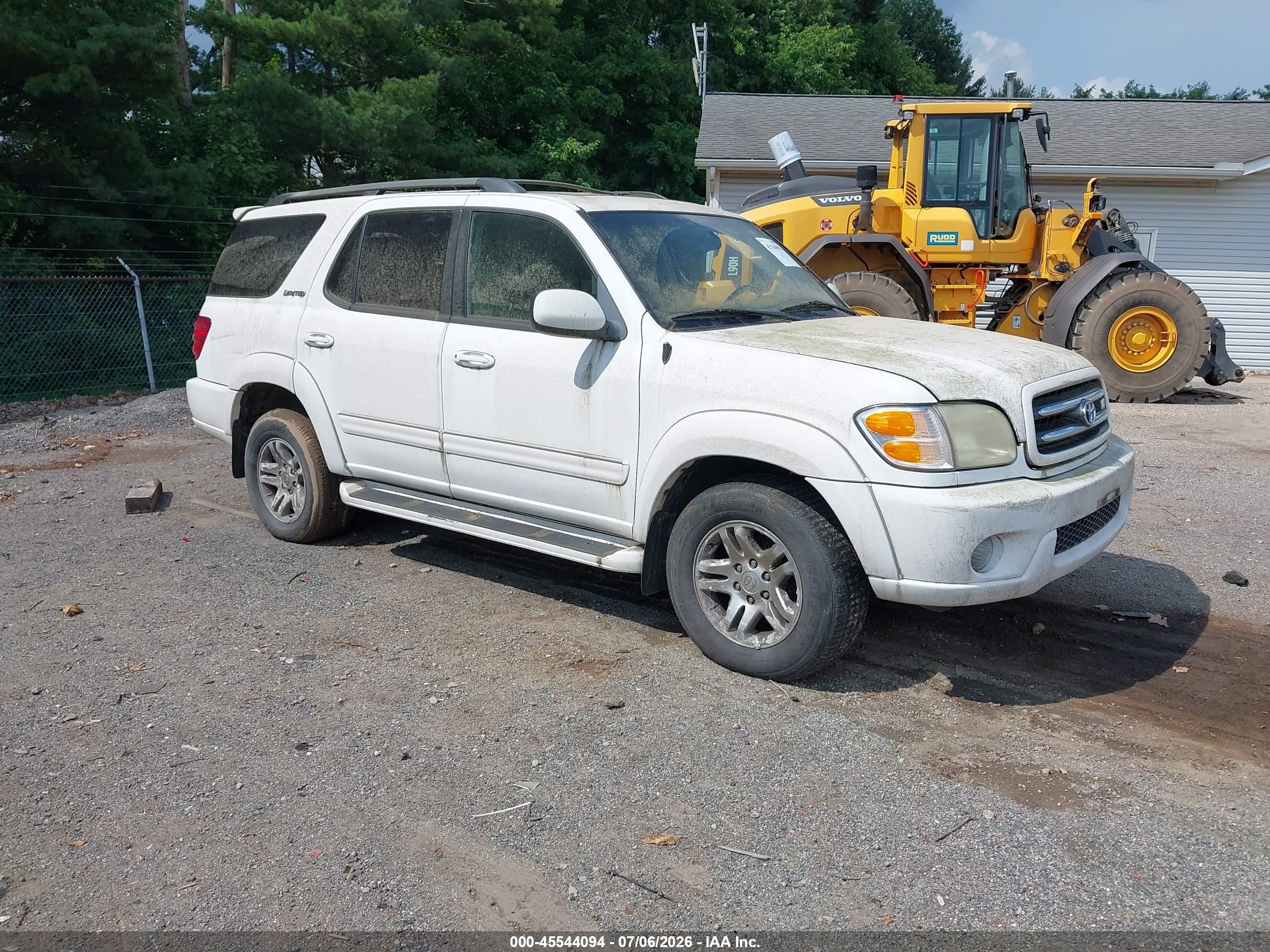 2003 Toyota Sequoia Limited, VIN 5TDBT48A93S204740 — Normal wear