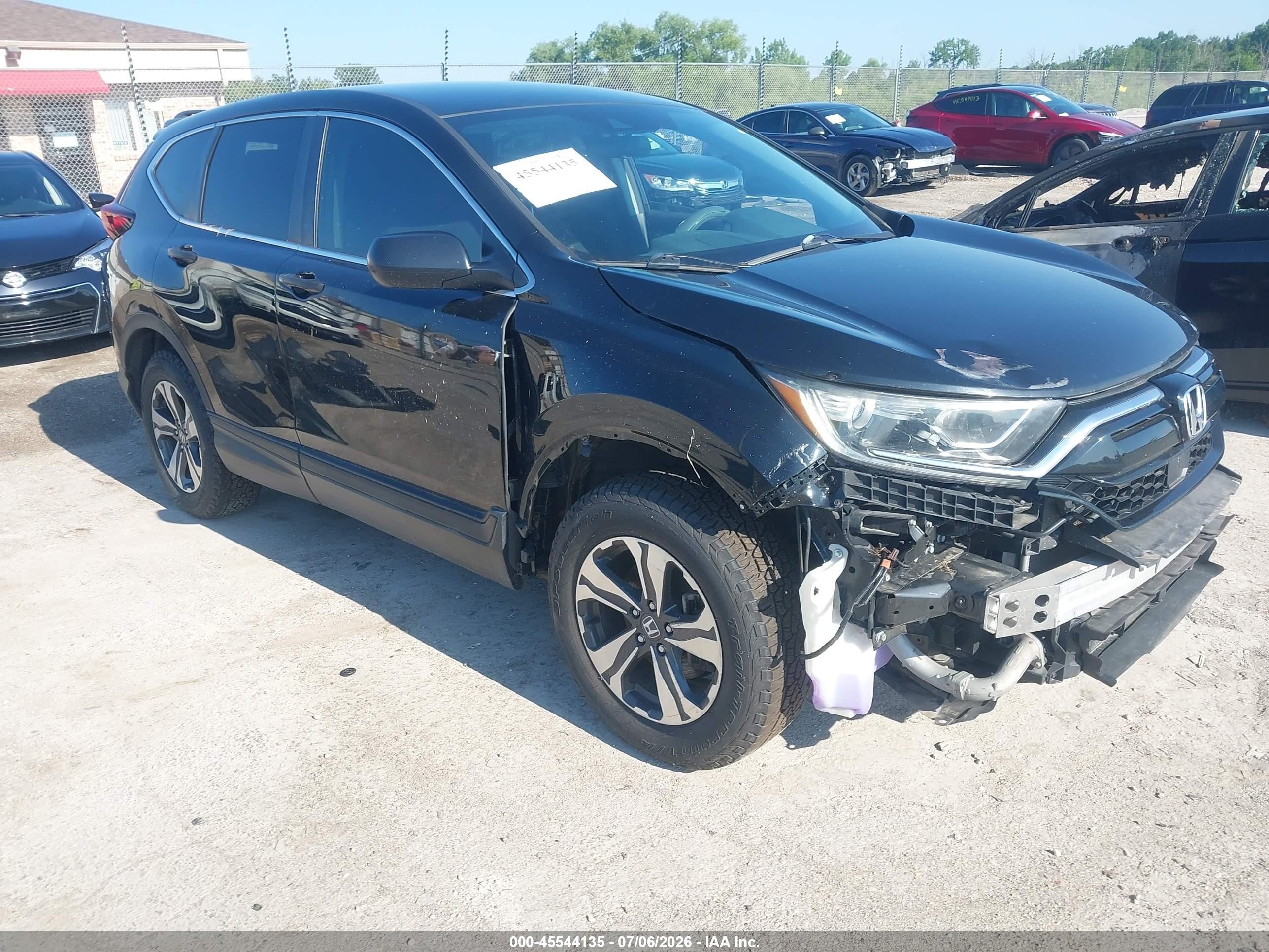 2020 Honda CR-V LX, VIN 5J6RW2H27LL014837 — Front end