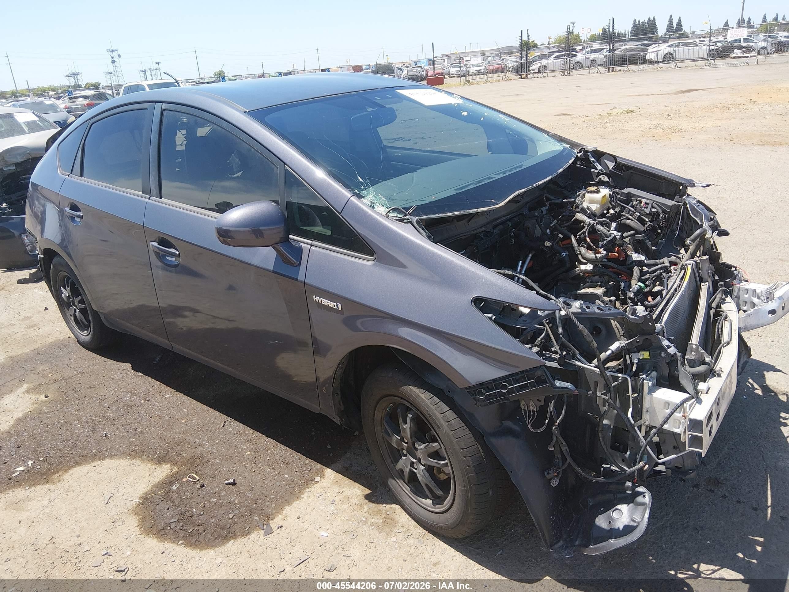 2010 Toyota Prius II, VIN JTDKN3DU0A0055512 — Normal wear