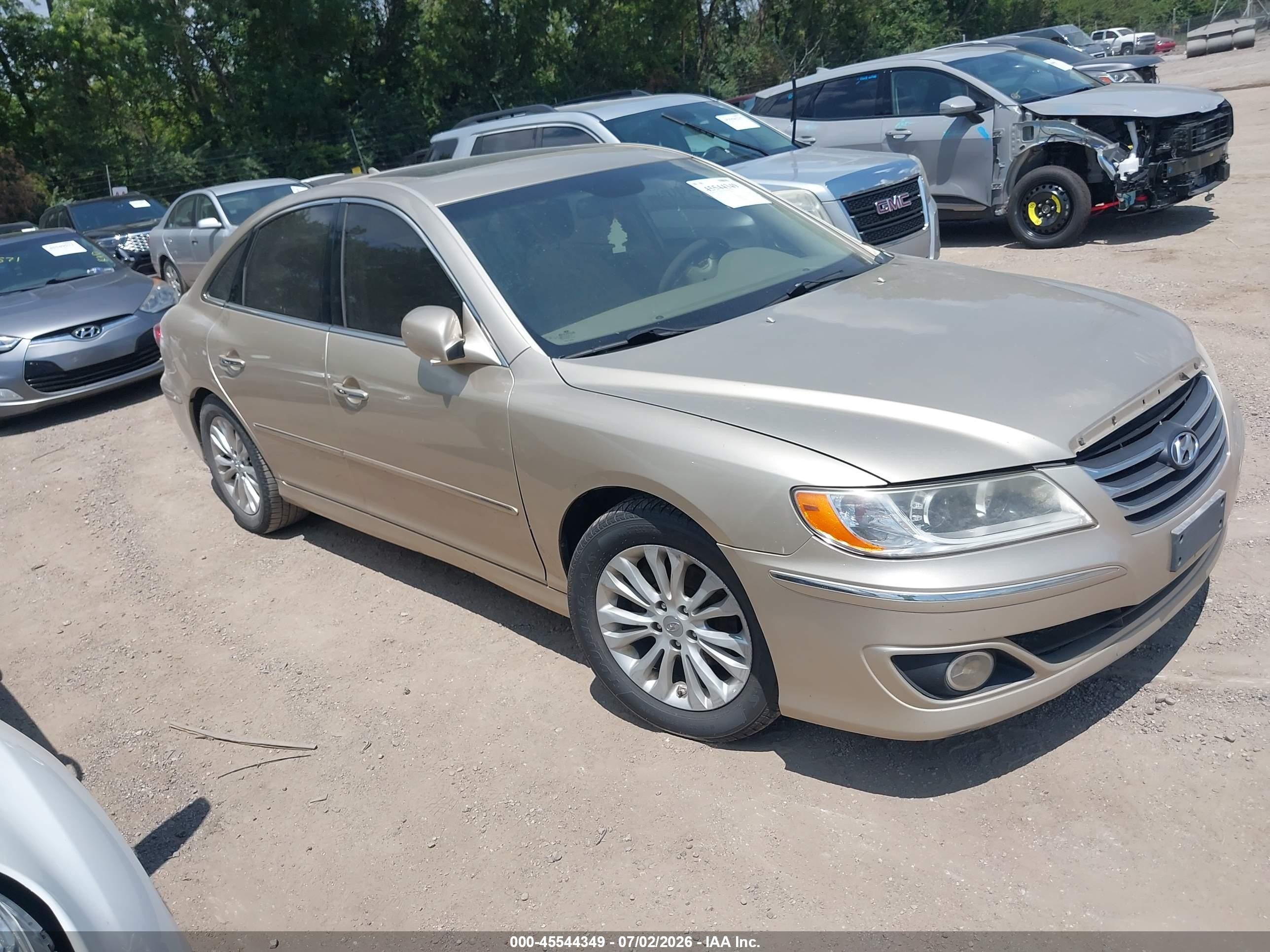2011 Hyundai Azera GLS, VIN KMHFC4DD4BA533323 — Обычный износ