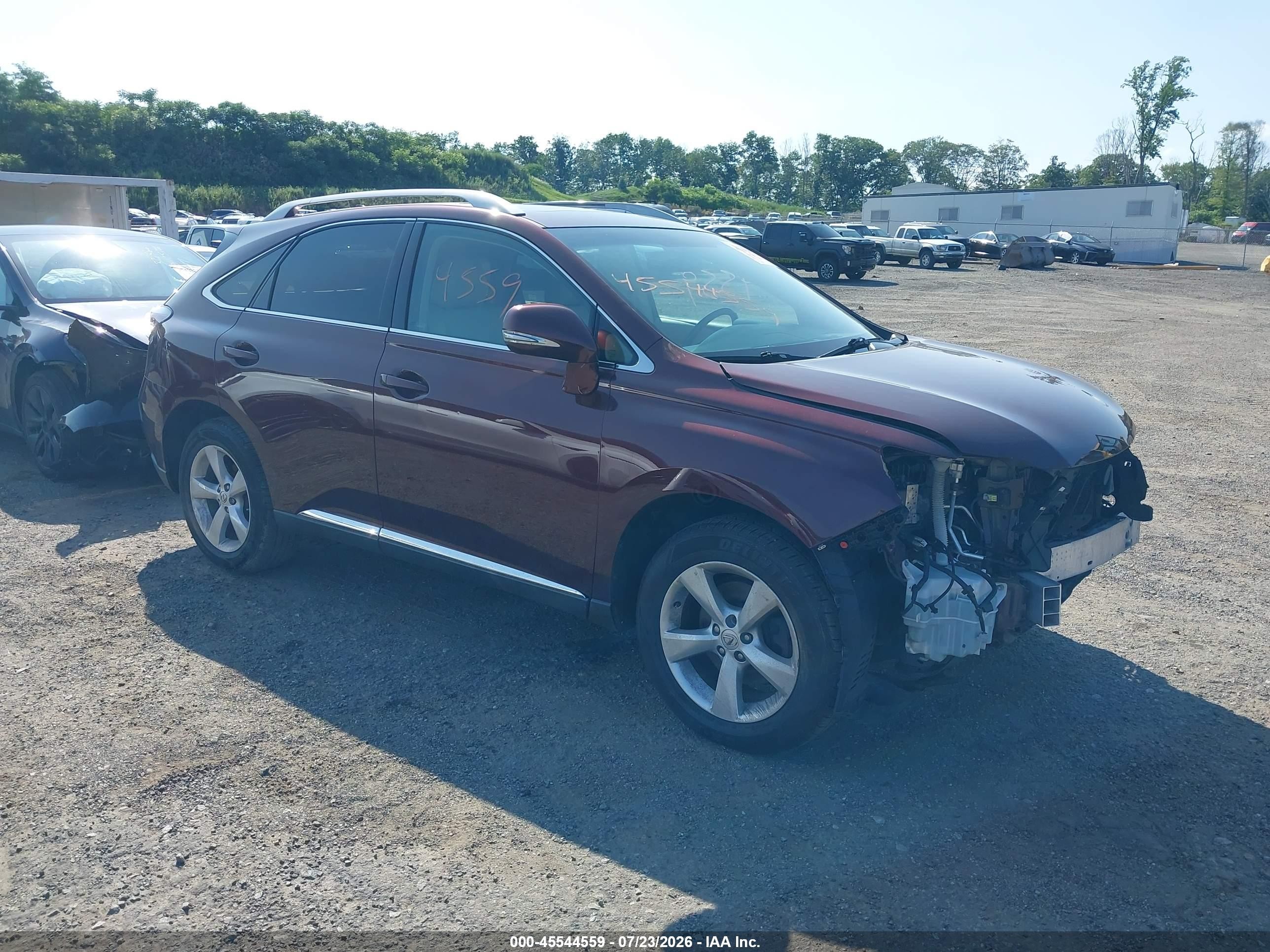 2015 Lexus RX 350, VIN 2T2BK1BA2FC327816 — Front end