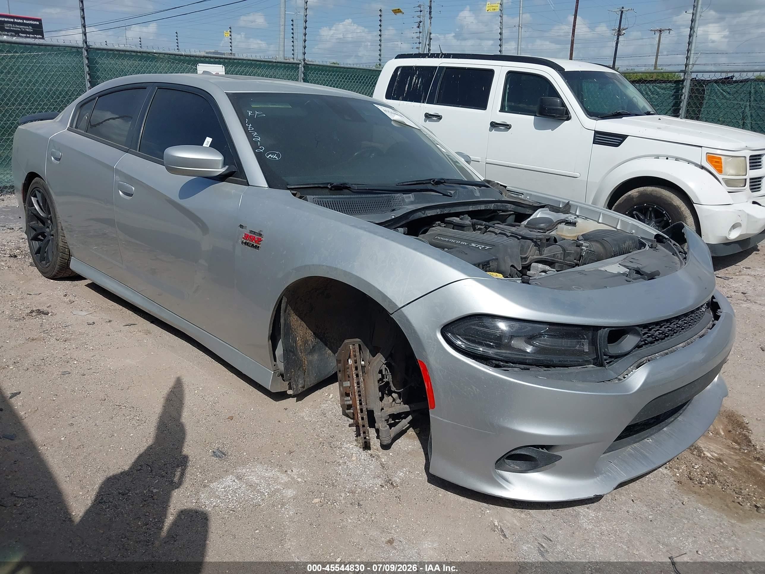 2019 Dodge Charger Scat Pack, VIN 2C3CDXGJ1KH589250 — Repossession