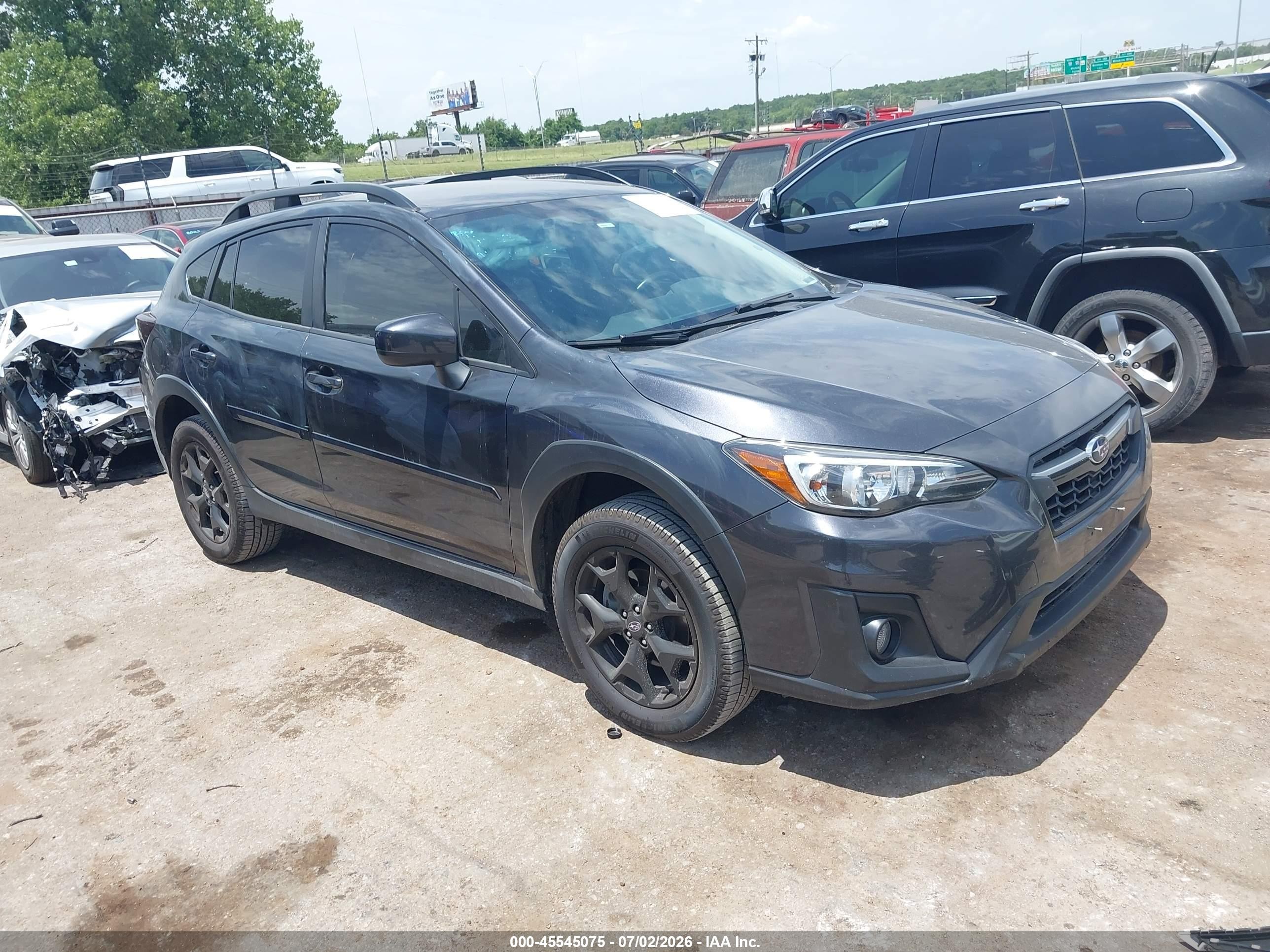 2019 Subaru Crosstrek Premium, VIN JF2GTAECXK8202817 — Hail