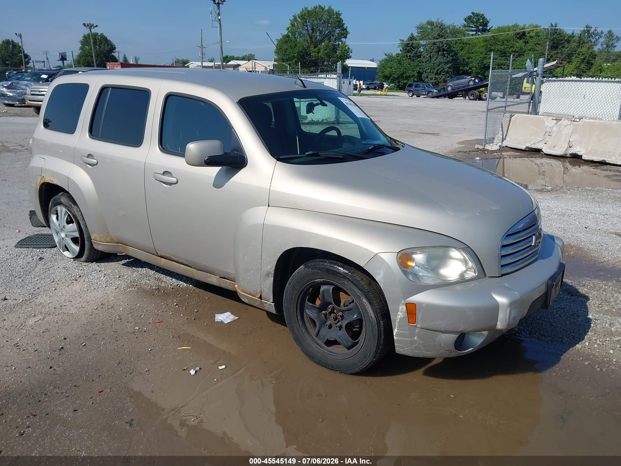 2009 Chevrolet HHR 1LT, VIN 3GNCA23B89S638772 — Бок