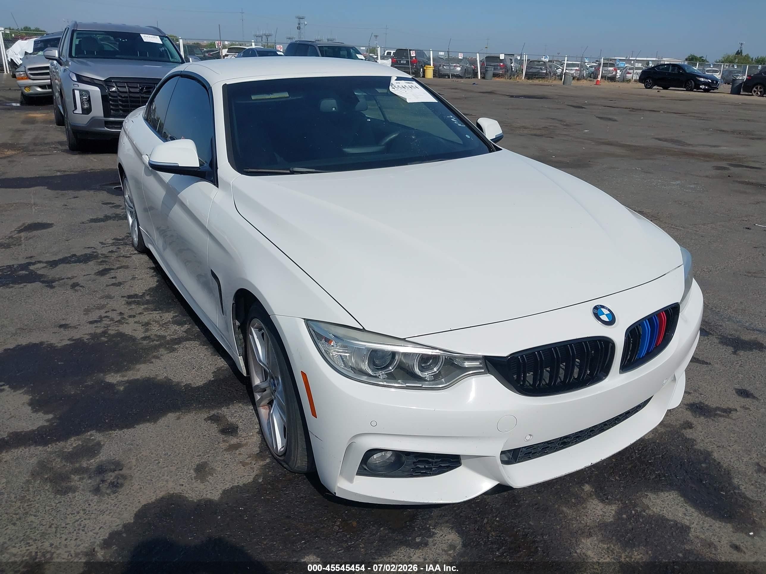2014 BMW 4 Series 428i, VIN WBA3V5C55EP747995 — Front end