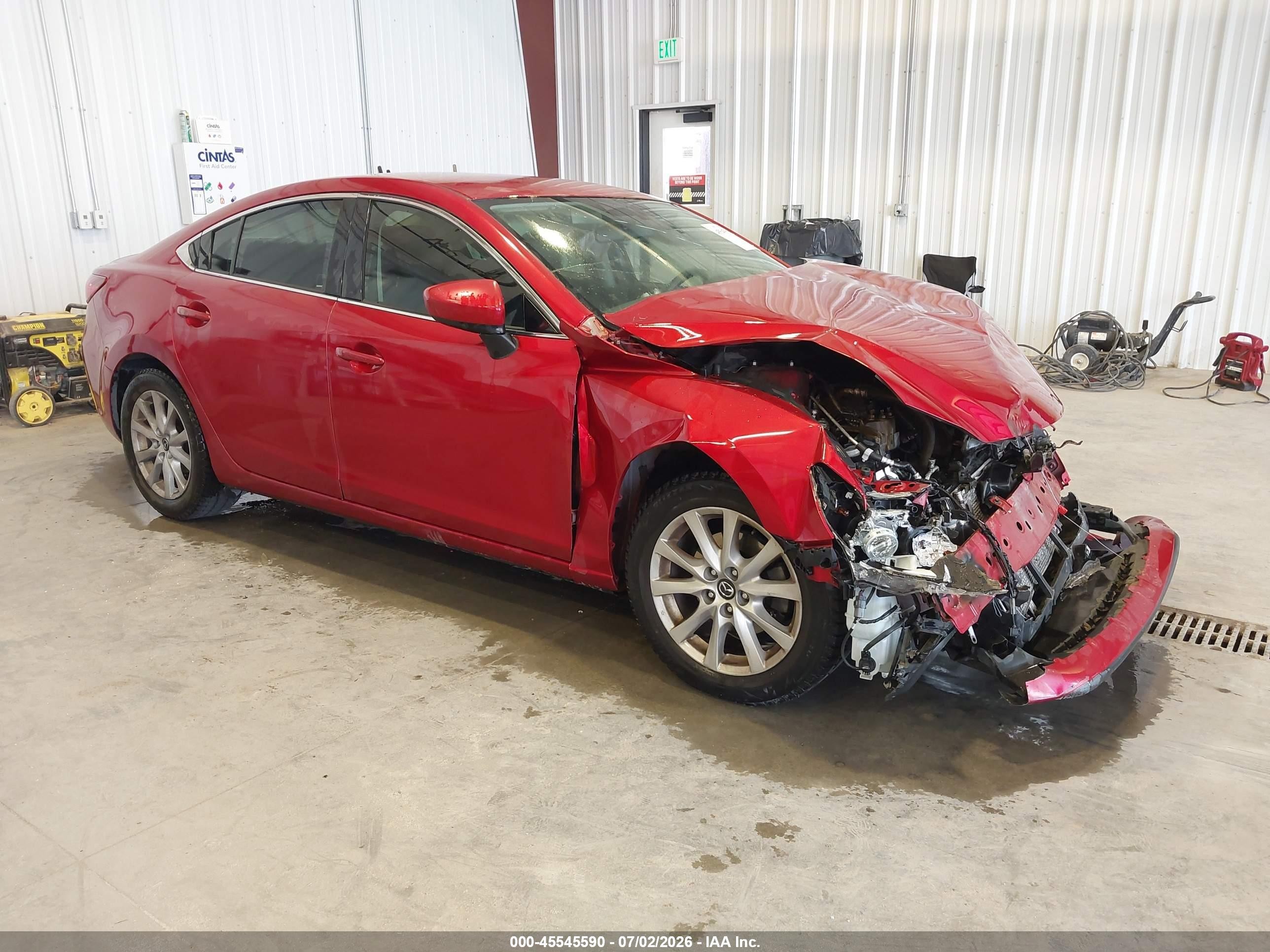 2014 Mazda 6 i Sport, VIN JM1GJ1U6XE1145791 — Not stated